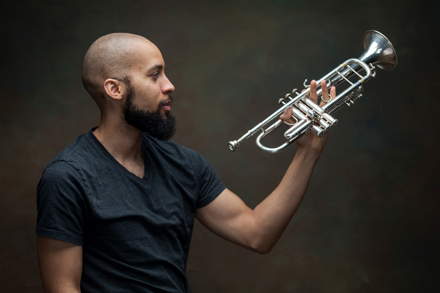 Jonny and his trumpet