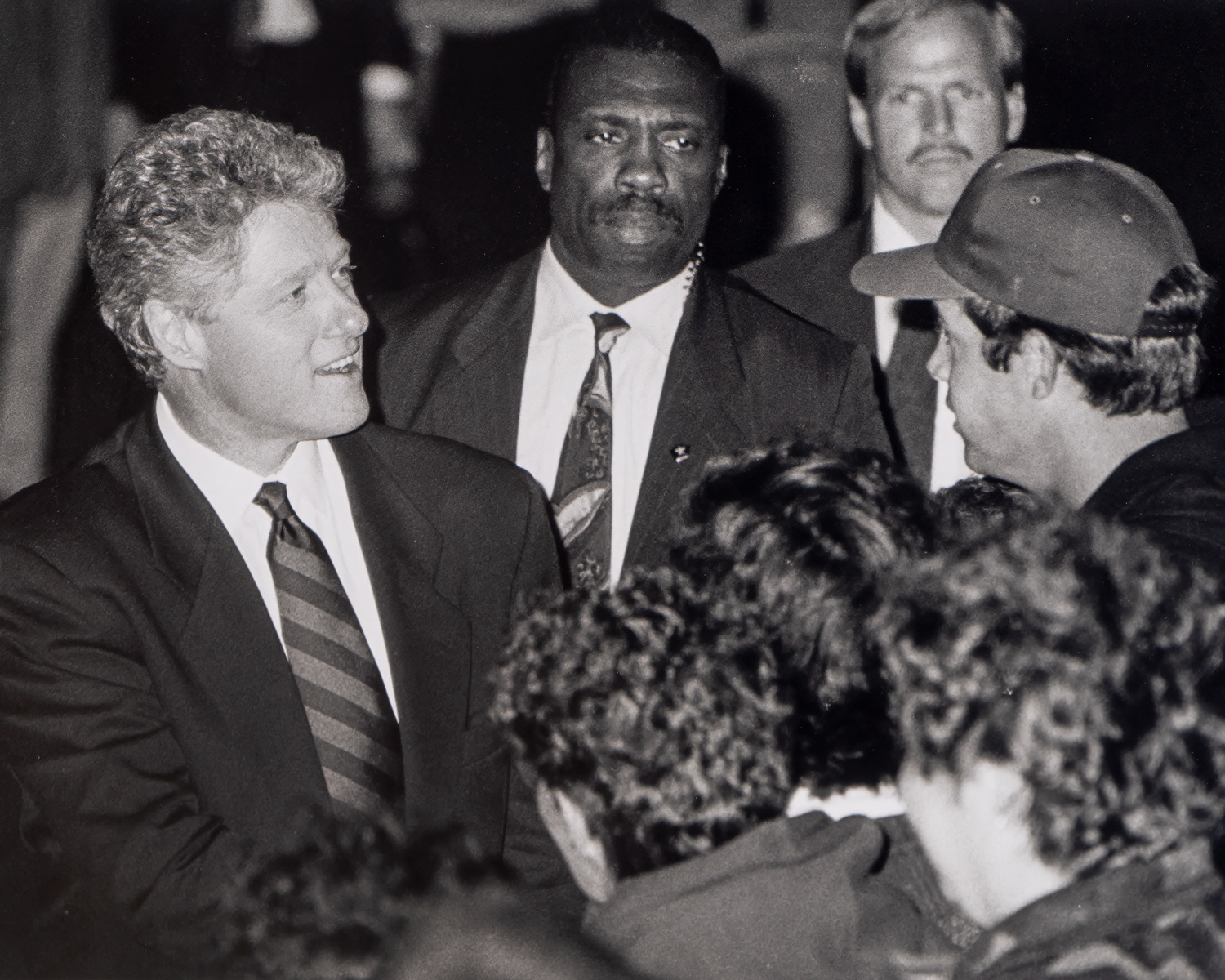 Former President Clinton visits Dobbins ARB (2)