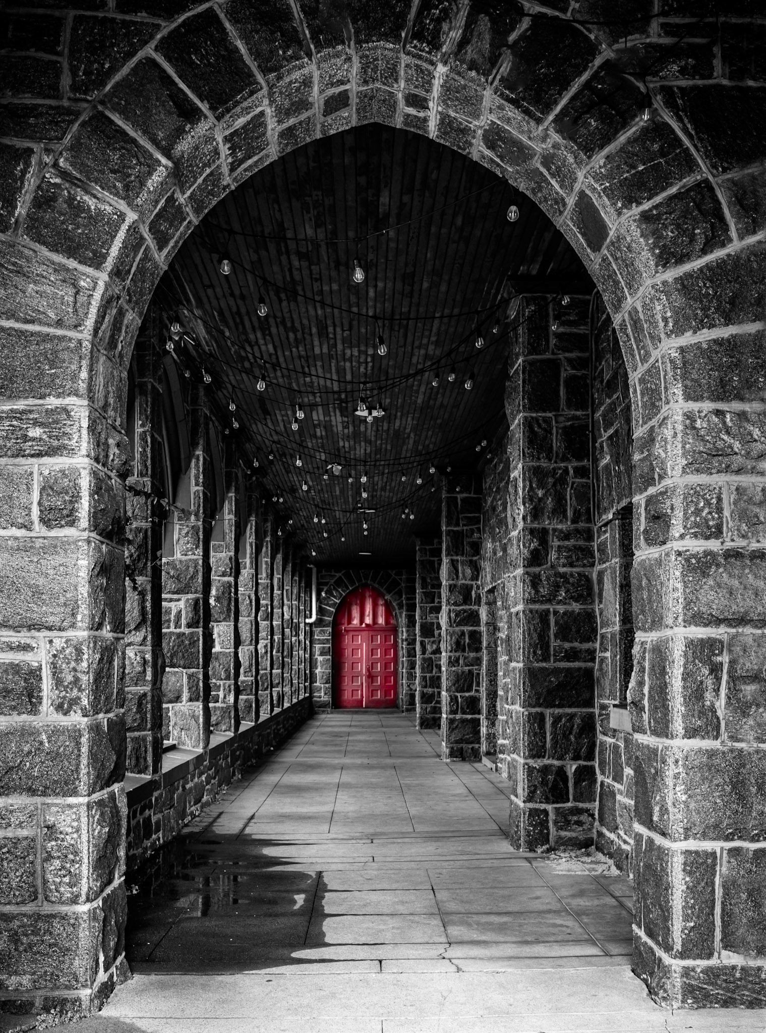 the red door