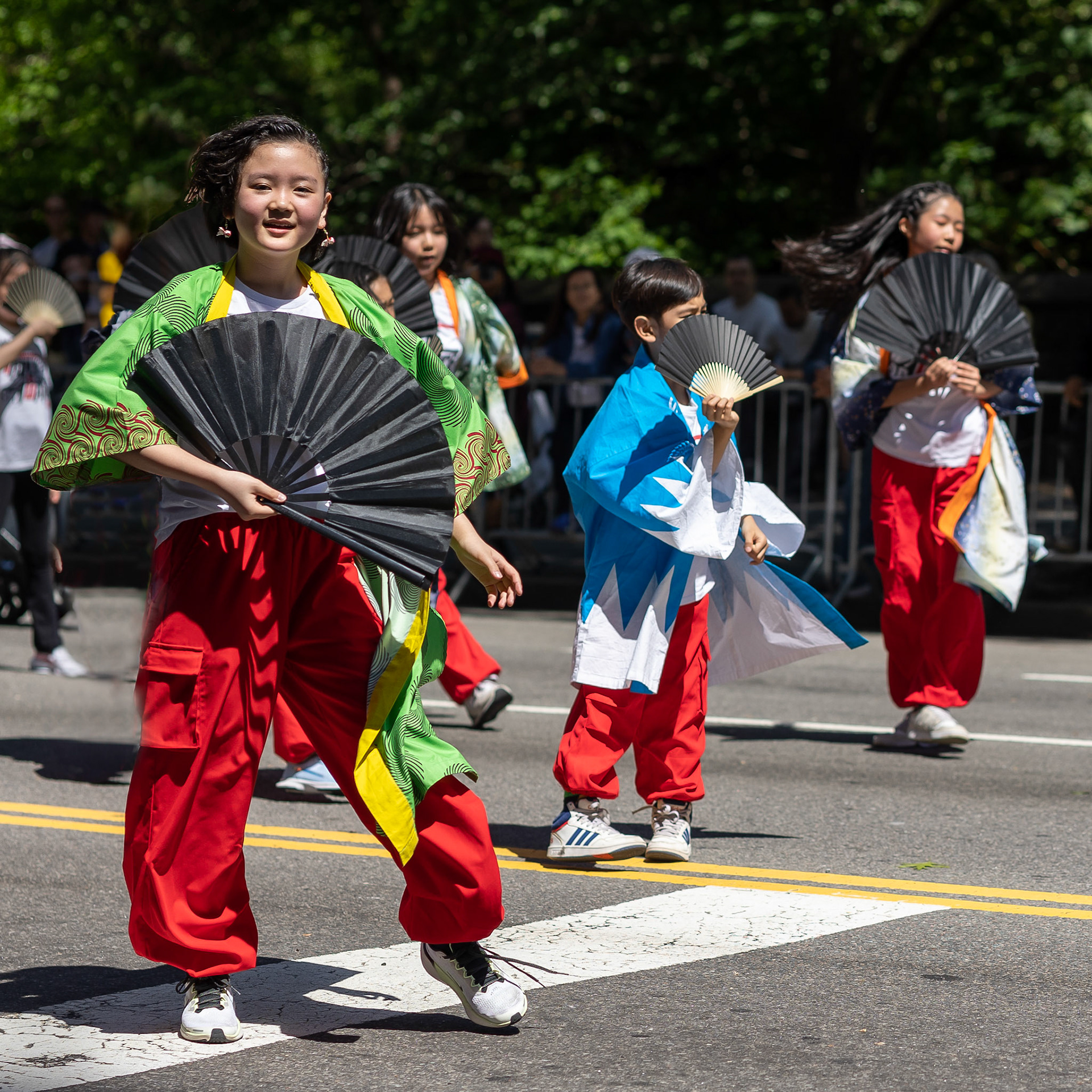 Japan Parade Fan Dancers