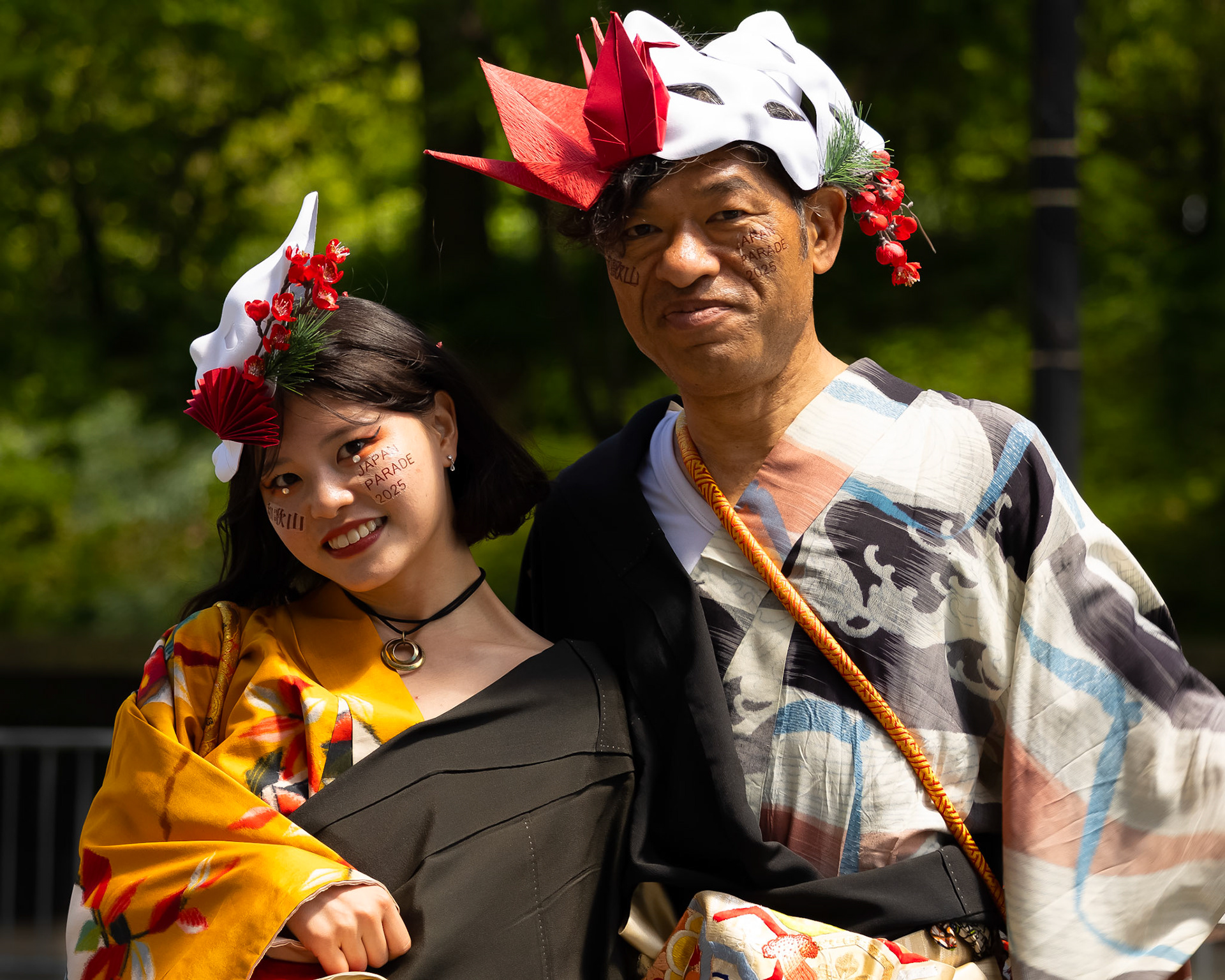 Japan Parade Couple
