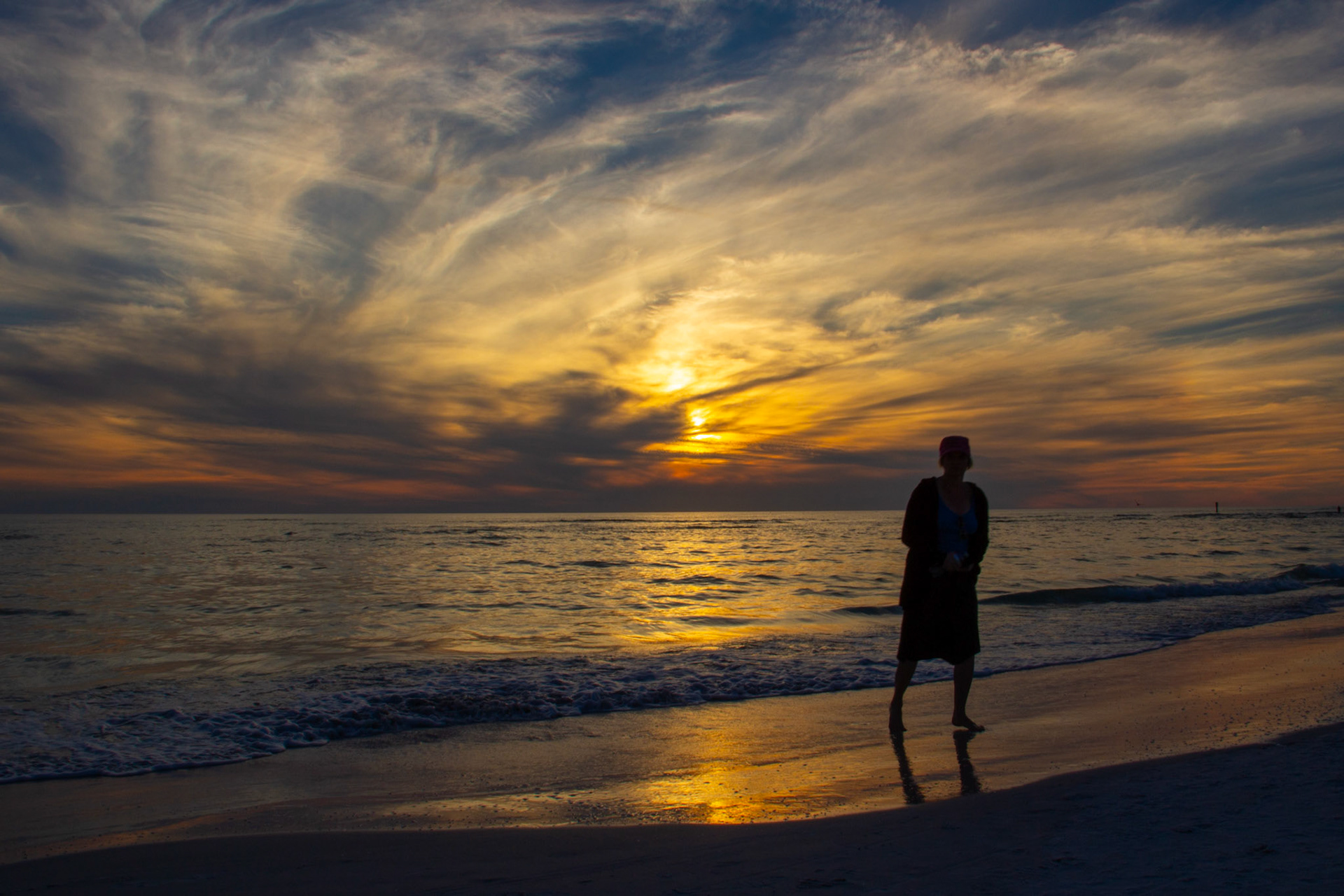 walk on the beach