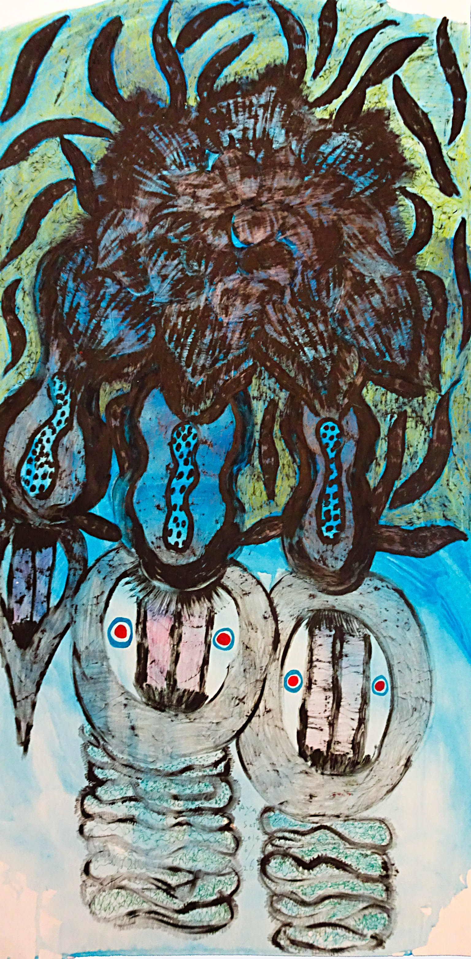AS017 Aya Saito 2015Jun 135.5x69cm
