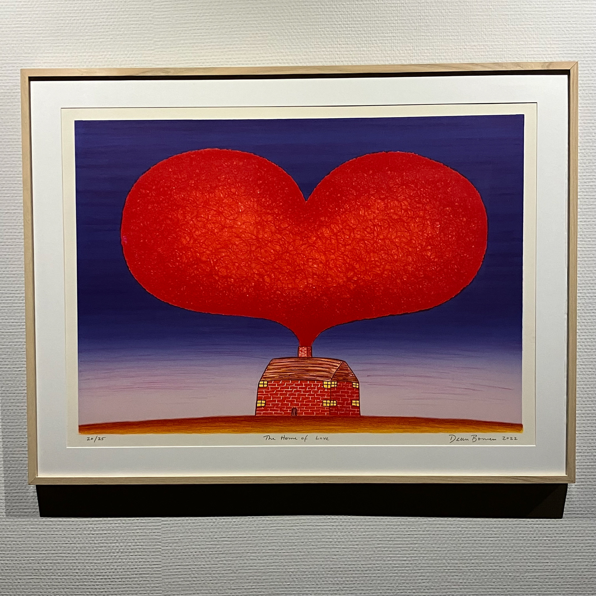ホーム・オブ・ラヴ 63×83cm リトグラフ