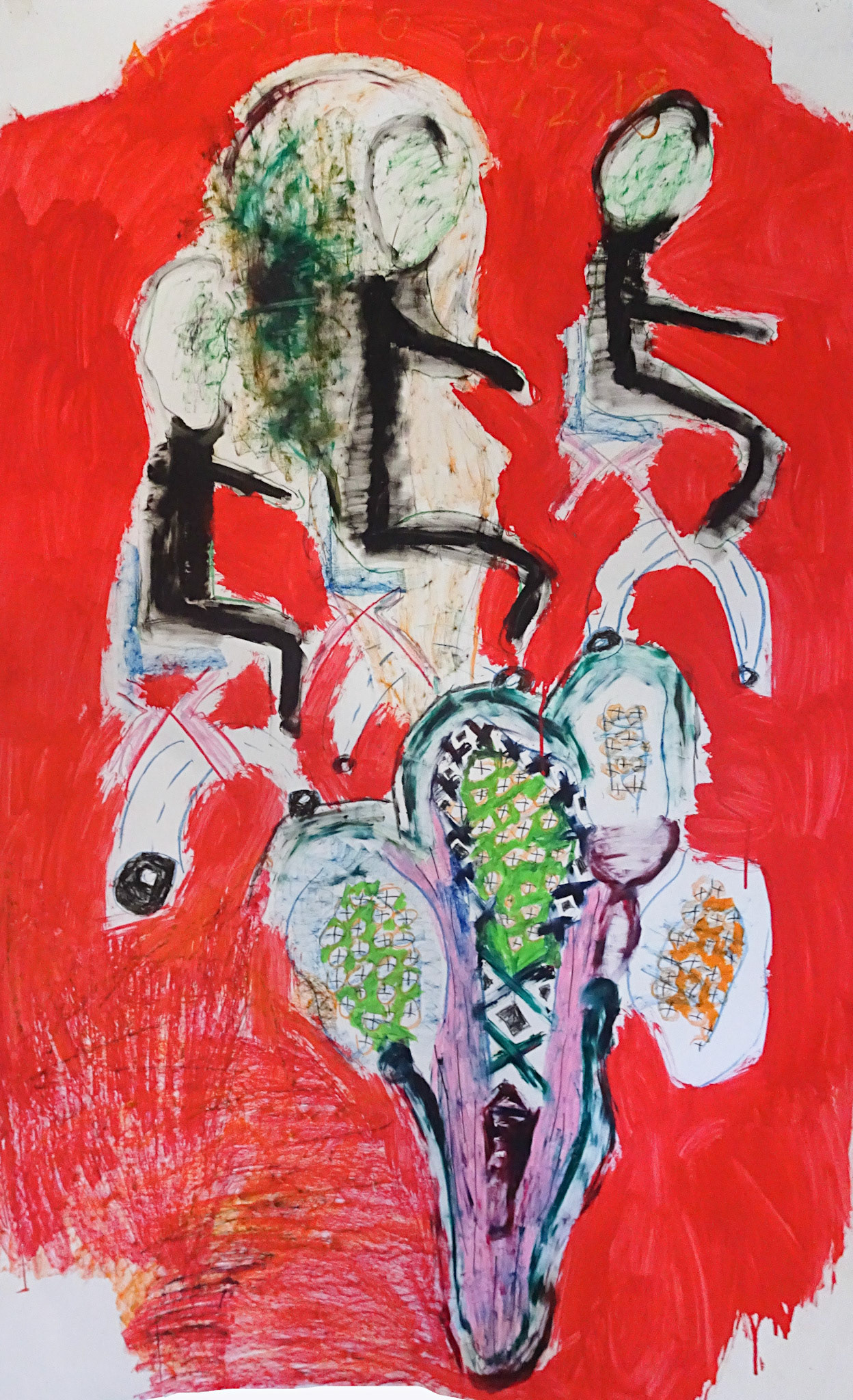 AS079 Aya Saito 2018Dec 135.5x87cm