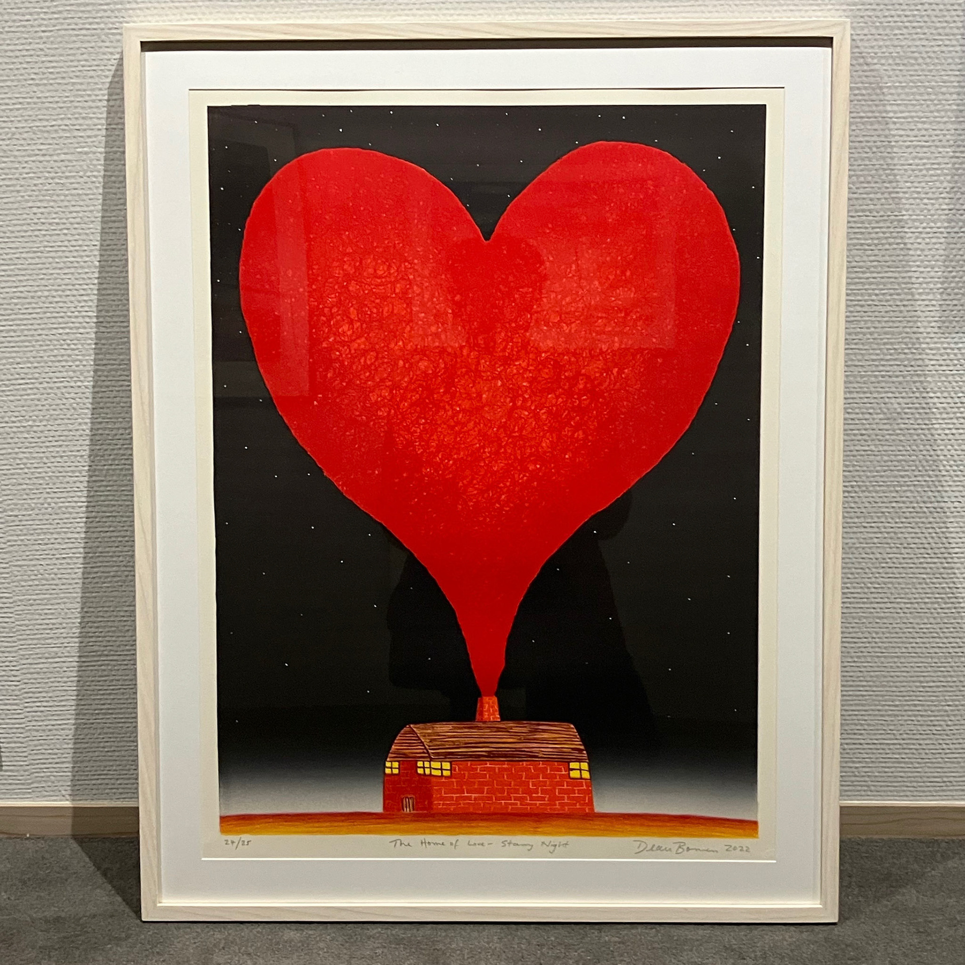ホーム・オブ・ラヴ 〜満天の星 78.5×62cm リトグラフ