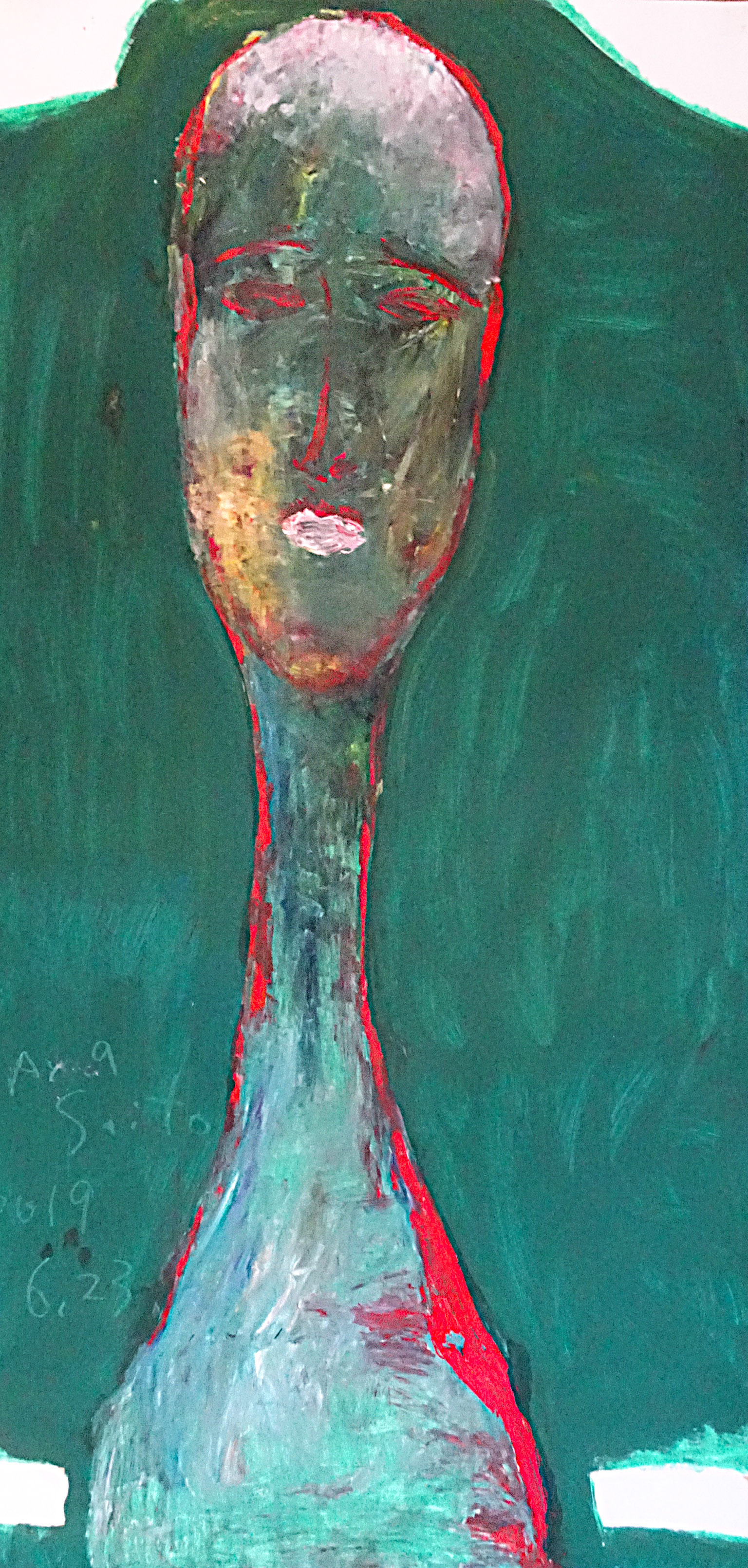 AS097 Aya Saito 2019Jun 135.5x72cm