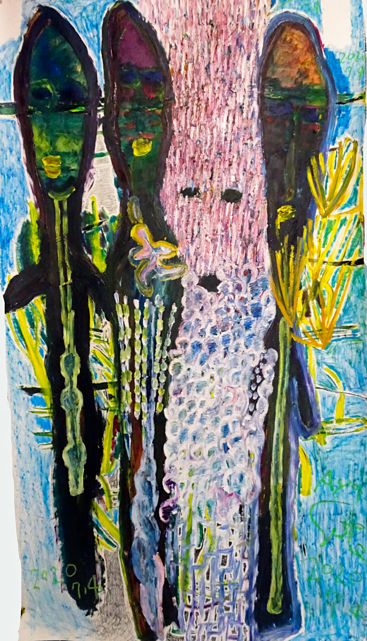 AS207 Aya Saito 2020Jul 135.5x78cm