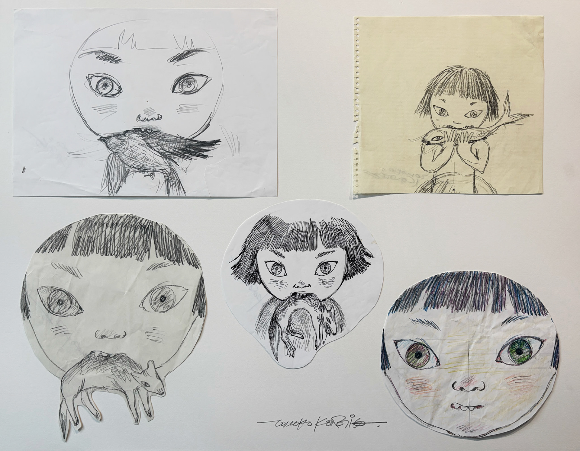 鴻池朋子き_切抜集合bこども