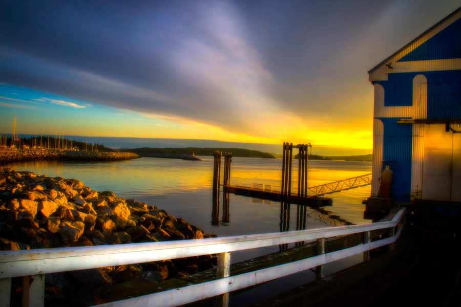 Victoria photograph Sidney fish house