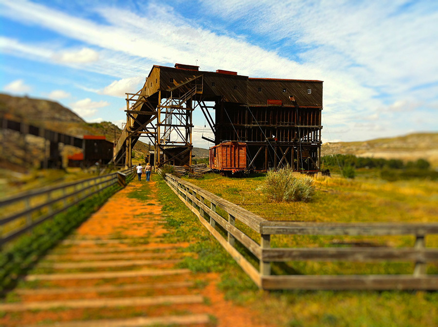 Atlas Coal Mine East Coulee Alberta