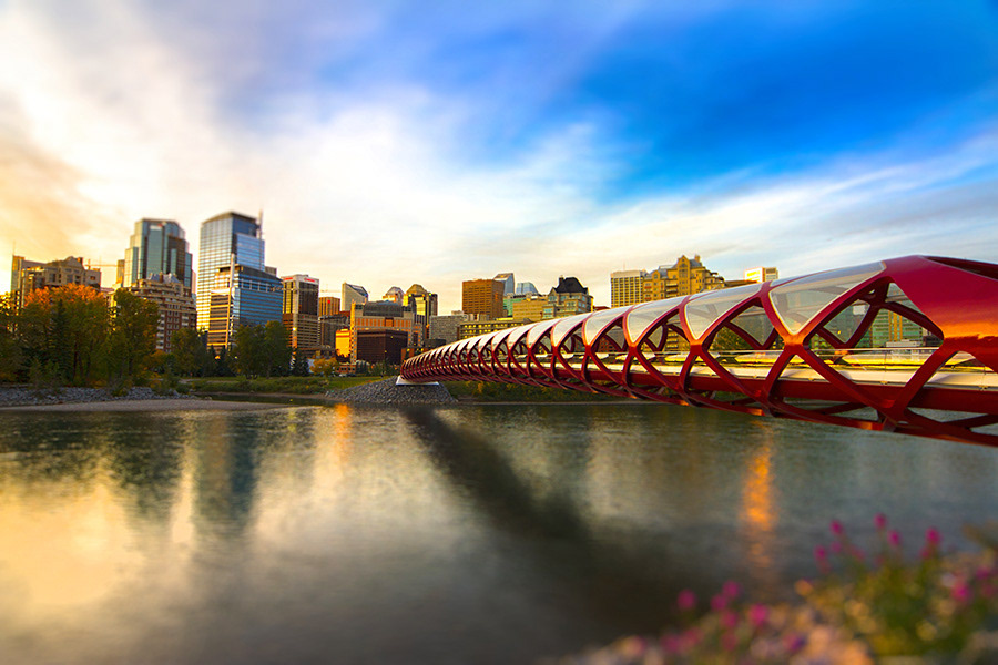 Peace Bridge Calgary Alberta