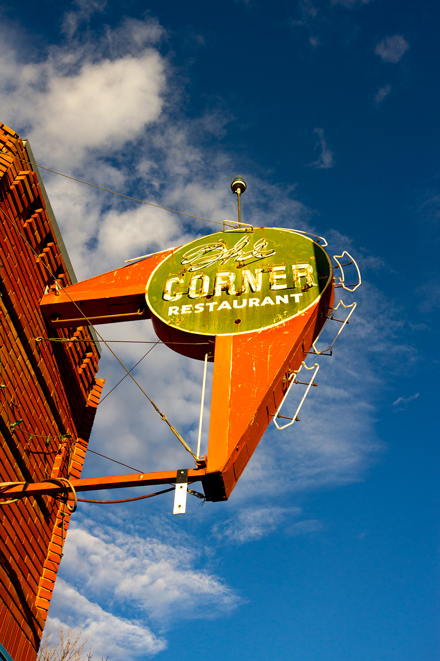 old restaurant sign Drumheller