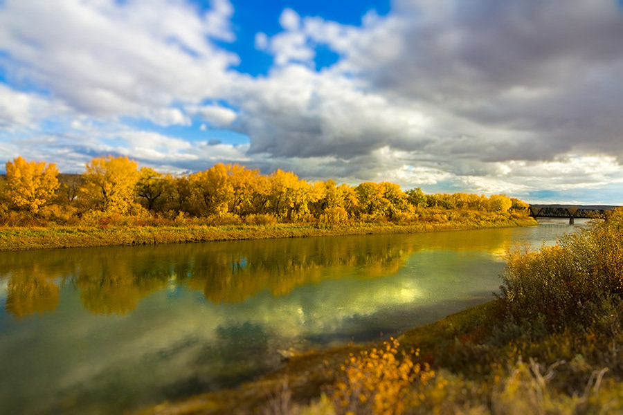 Drumheller Alberta Red Deer River