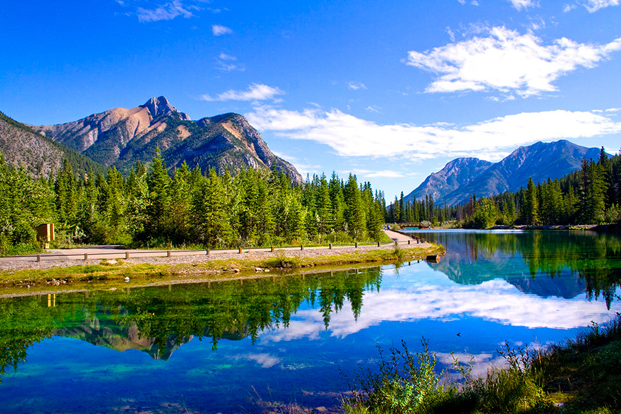 photo Mountains Kananaskis Mt Lorrette
