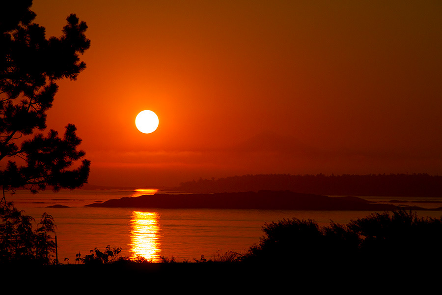 landscape sunrise Dallas Road