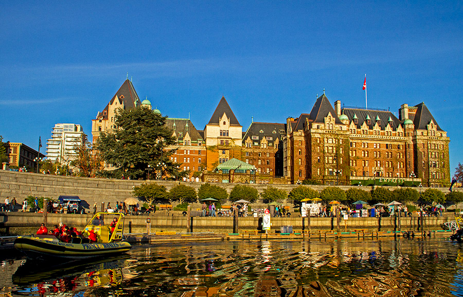 Empress Hotel Victoria, Vancouver Island BC