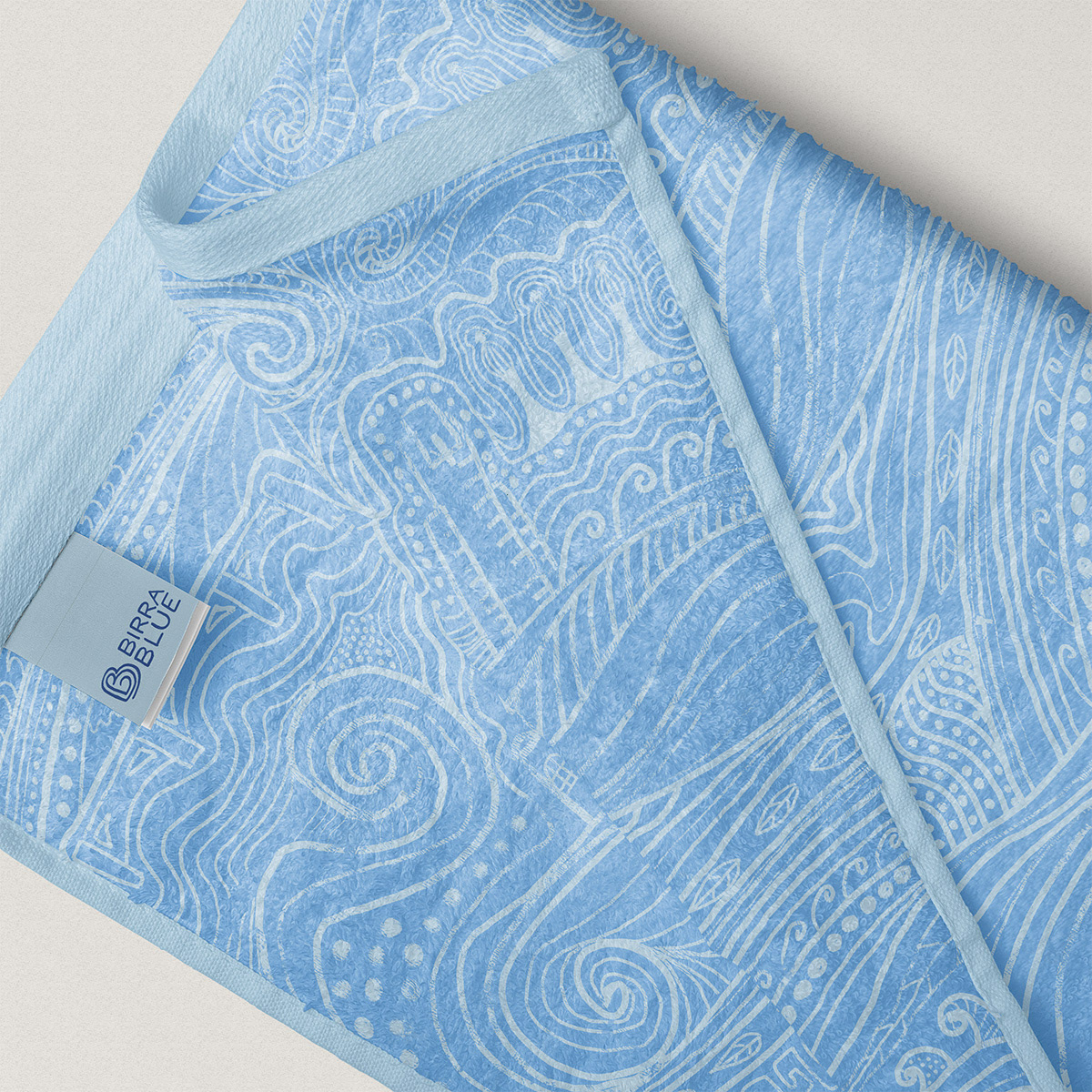 Microfibre towel received at Birra Plunge event