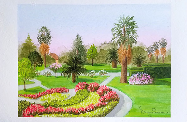 Pasadena Estate Garden