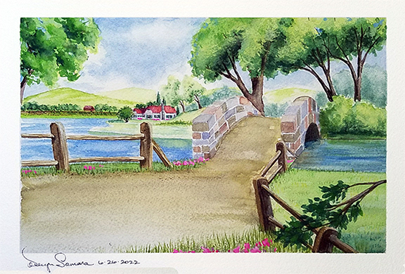 Farmhouse Illustration