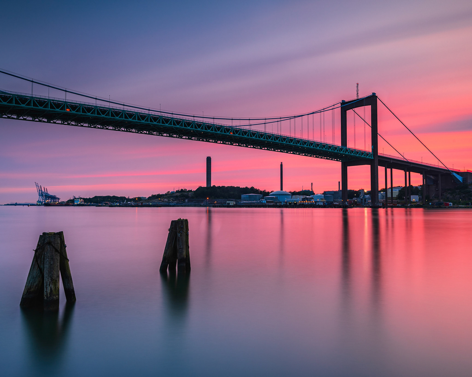 18 June 2019. Älvsborgsbron, Göteborg, Sweden.
