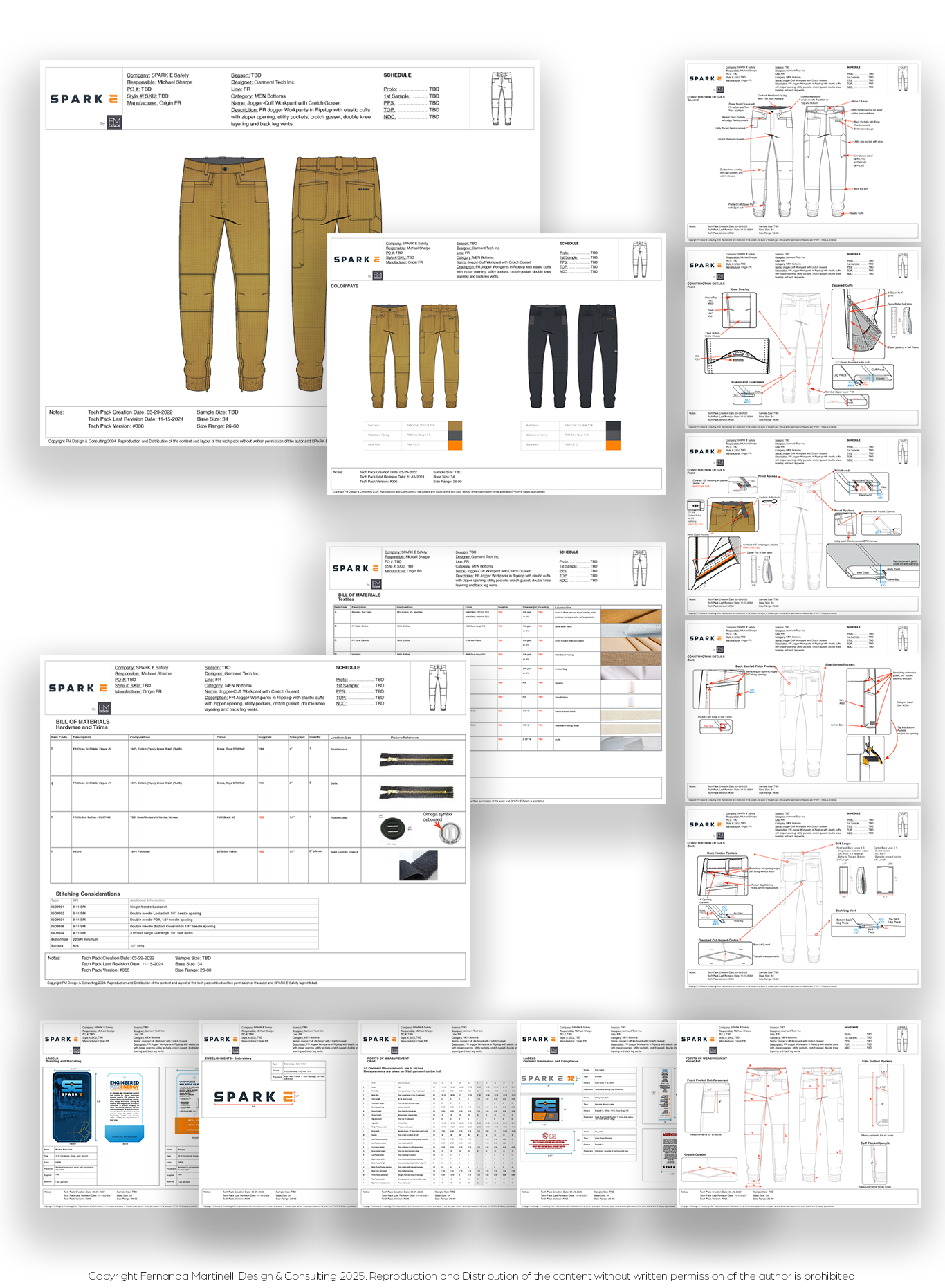 SE Workwear Jogger Pants