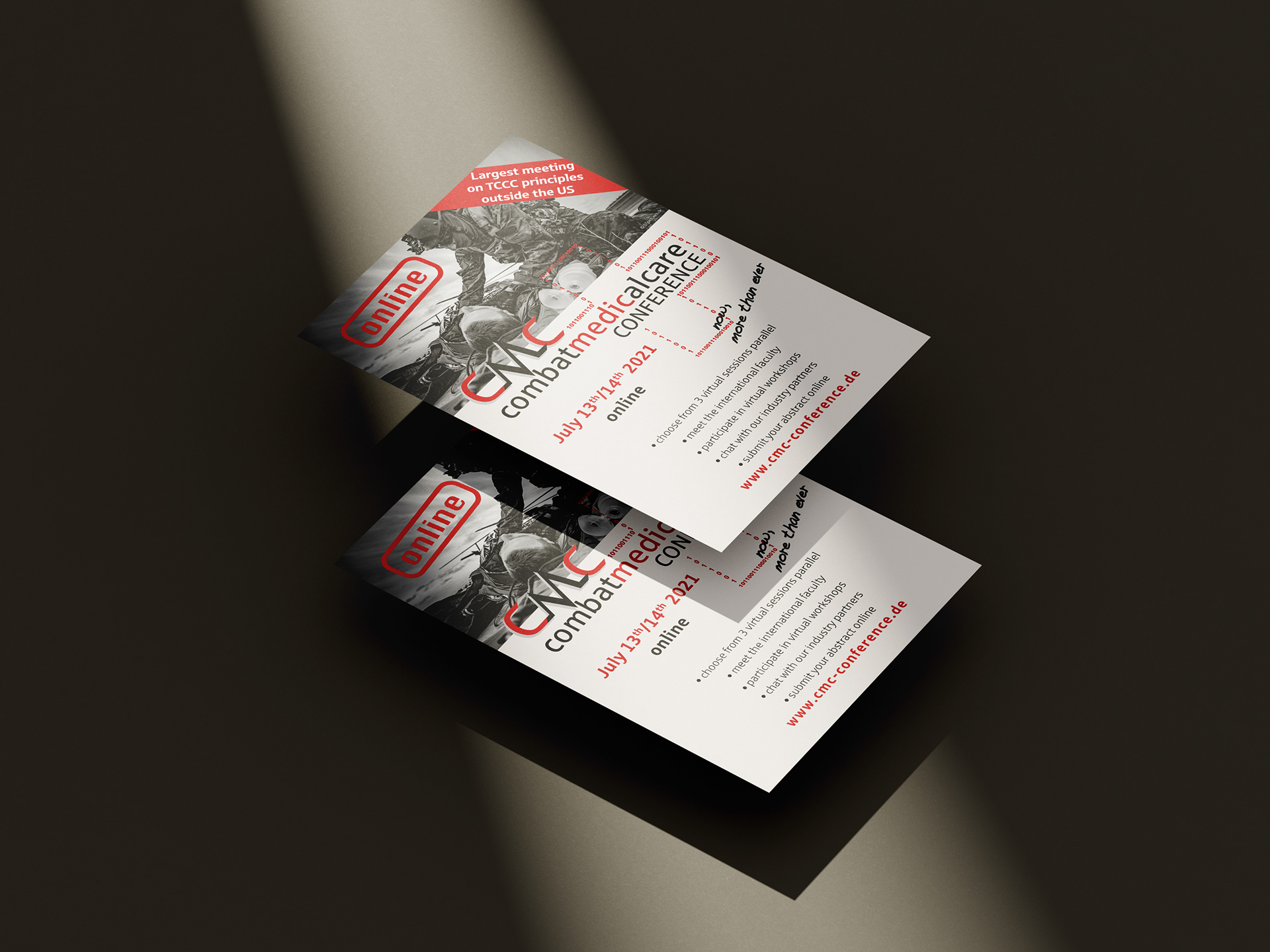 Flyer für die CMC Conference