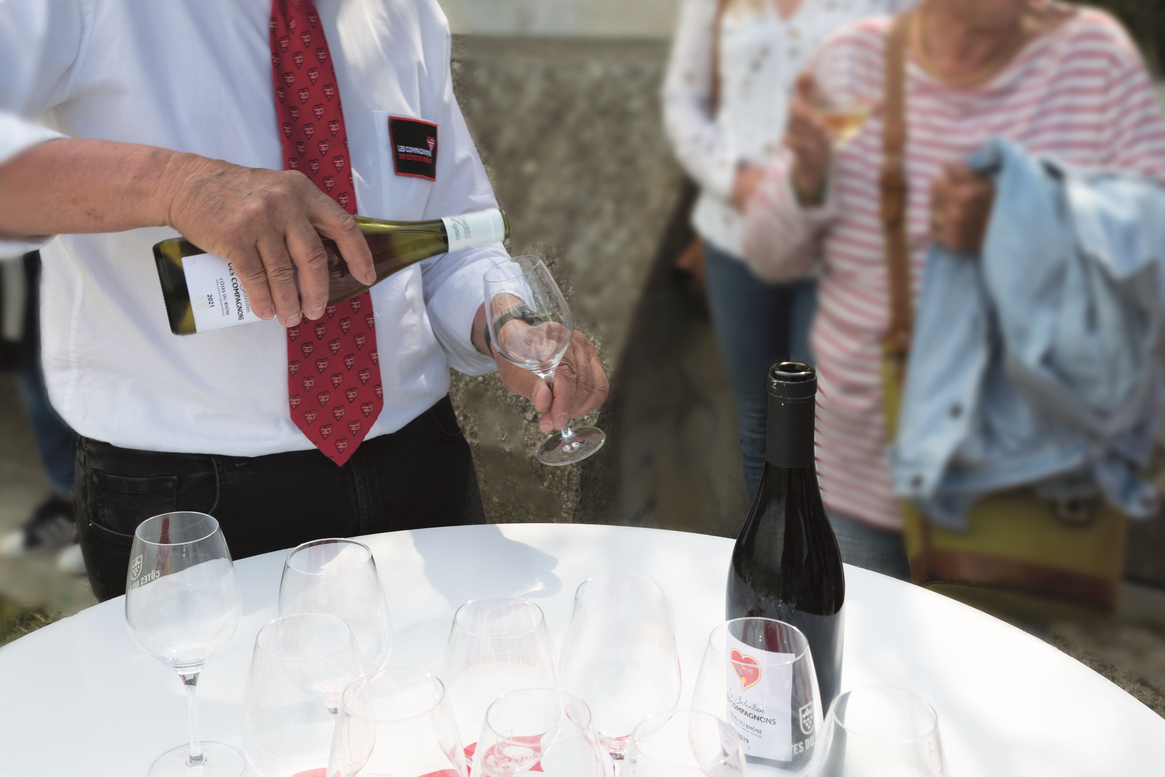 Evento organizzato da Les Compagnons des Côtes du Rhône [Palais des Papes - Avignon | Reportage]