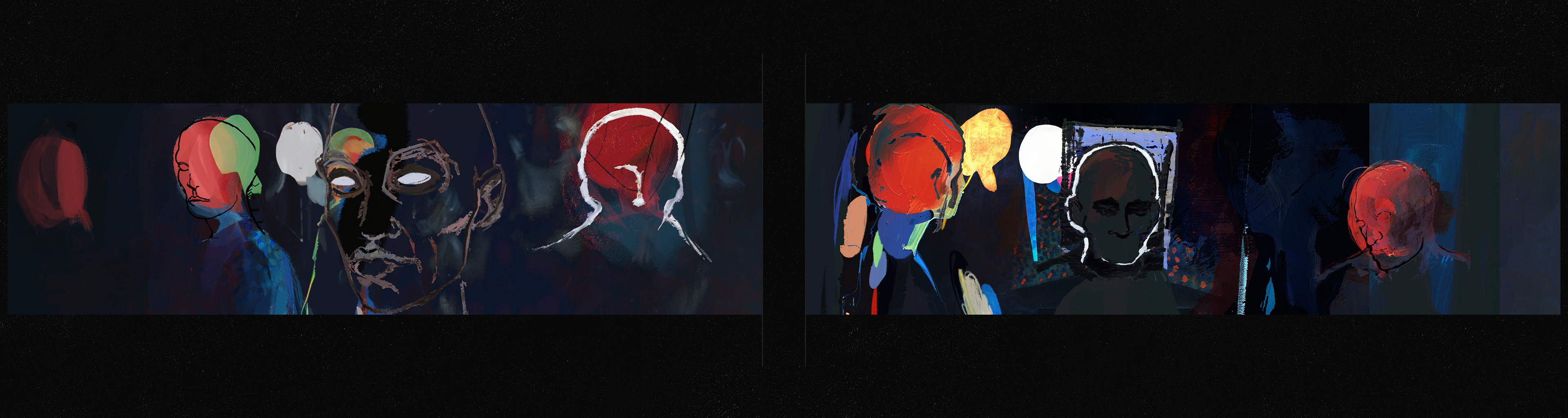 Style frame by Artist / Multimedia Director: Emmanuel Malin