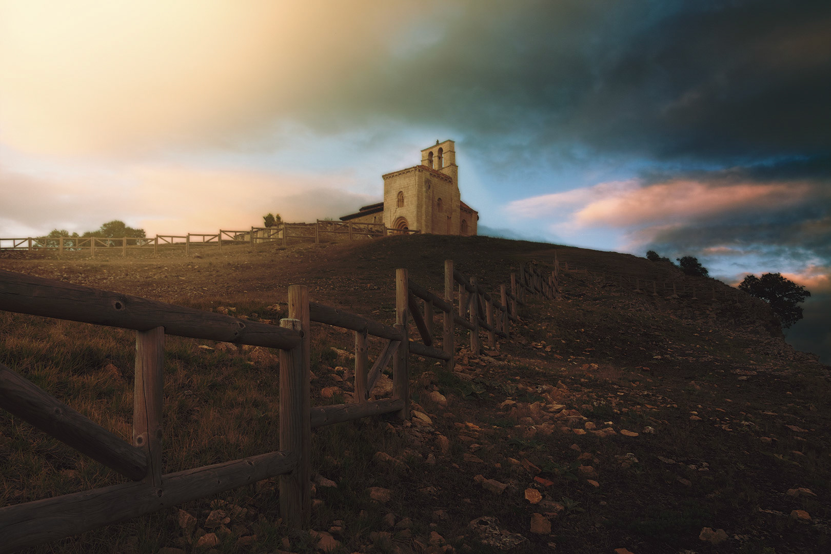 Ermita de San Pantaleon de Losa. Burgos