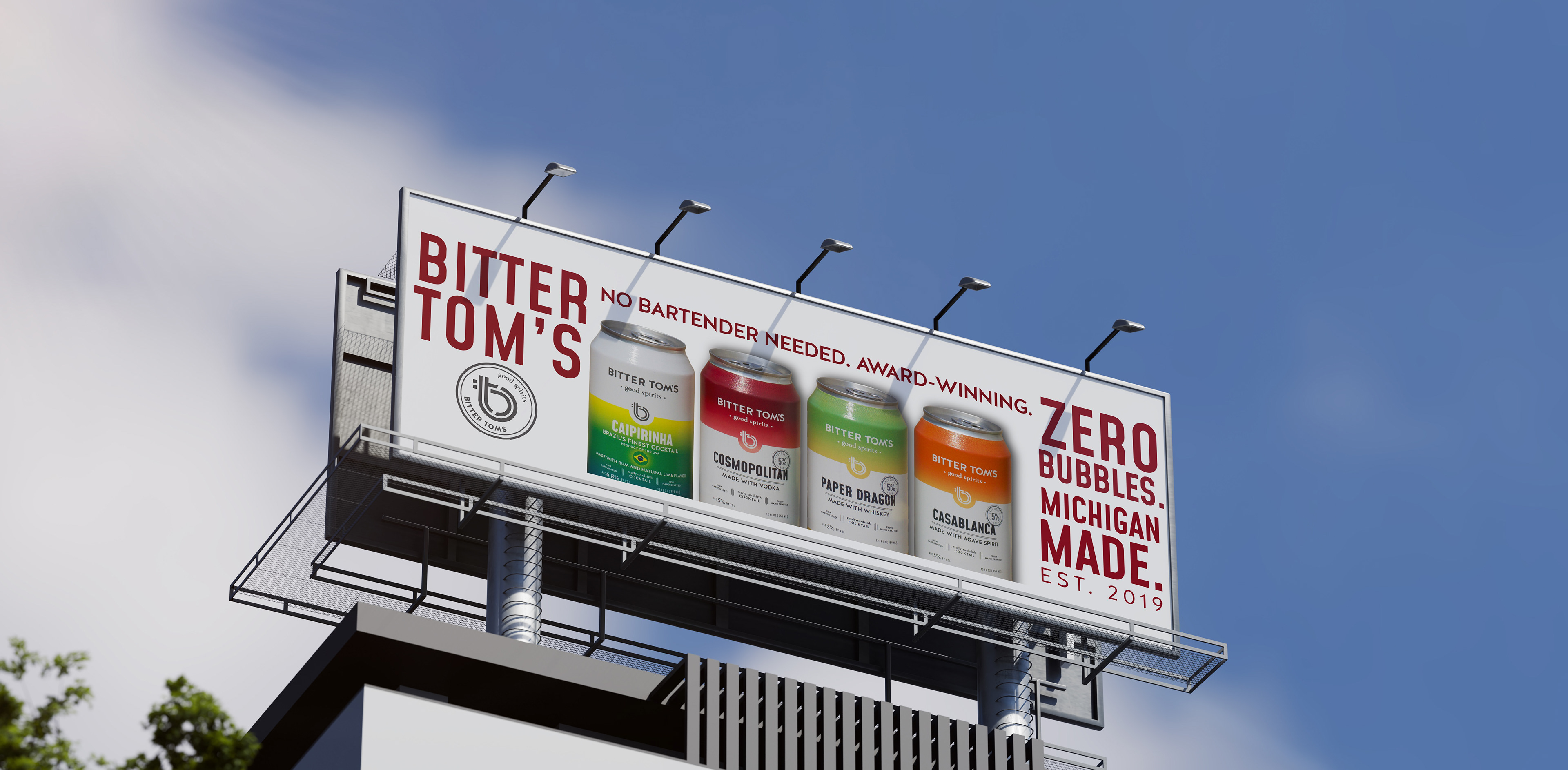 A billboard I designed that is currently displayed for a company I am working for