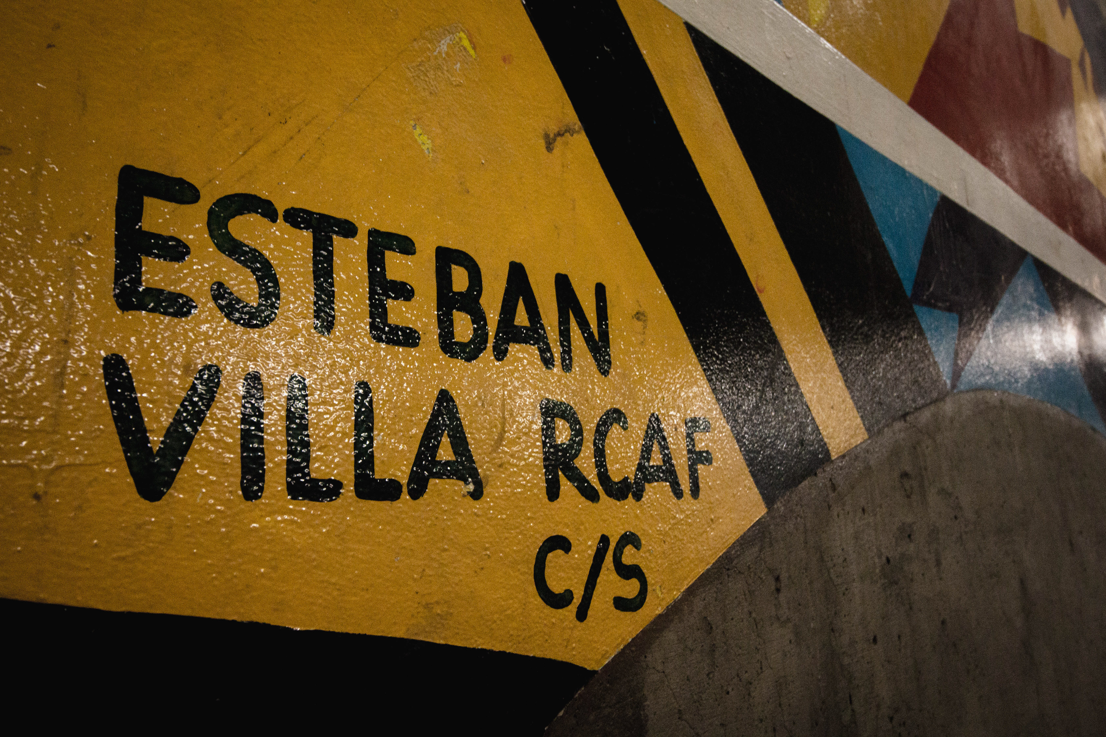 Artist Signature on L.A.S.E.R.I.U.M. mural