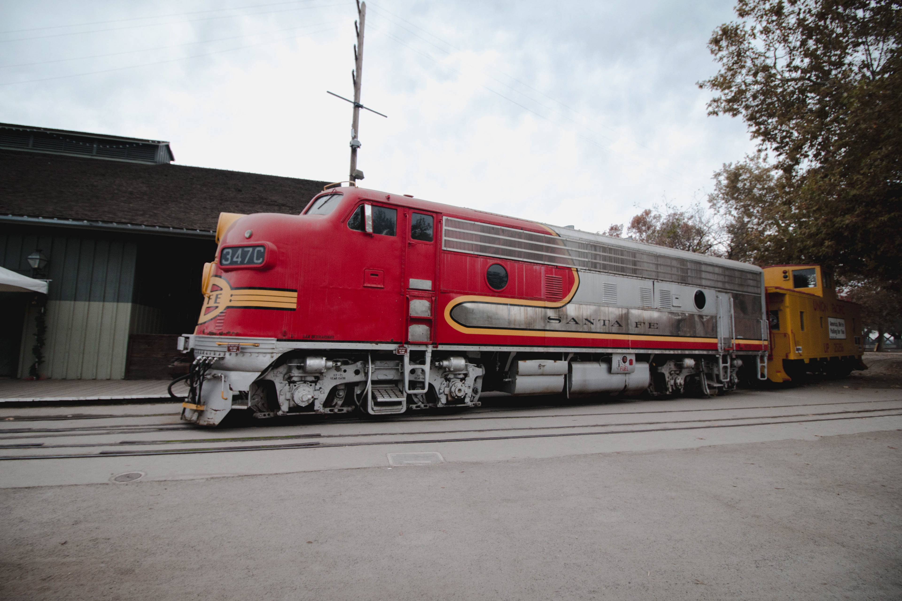 Santa Fe Train Engine