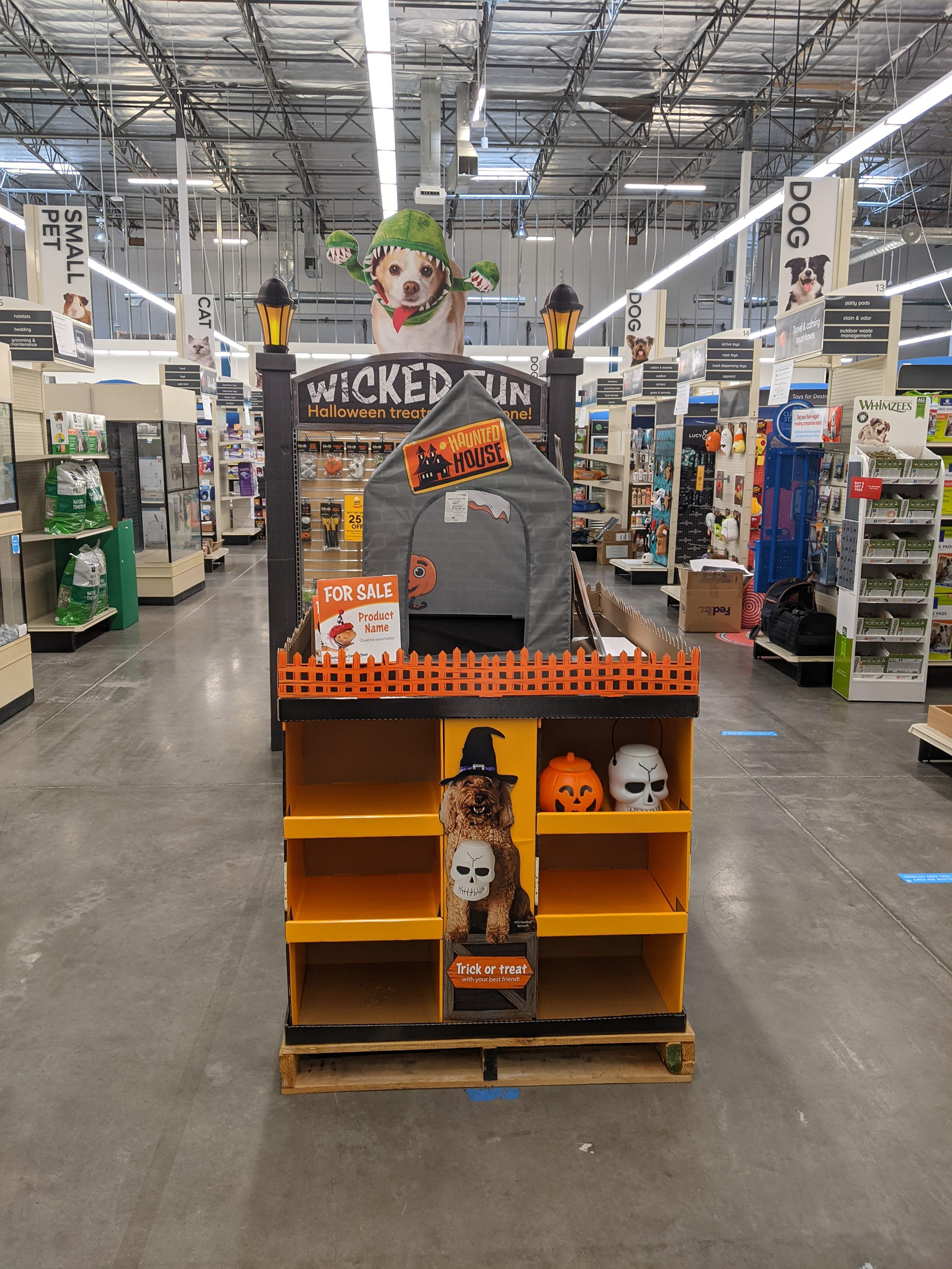 2021 Halloween Display – final work detail 2