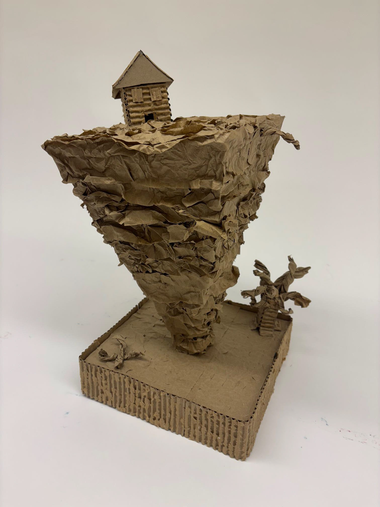 An award for the most destructive Tornado made for my 3D fundamentals class.   *Find the hidden cow stuck in the tornado*