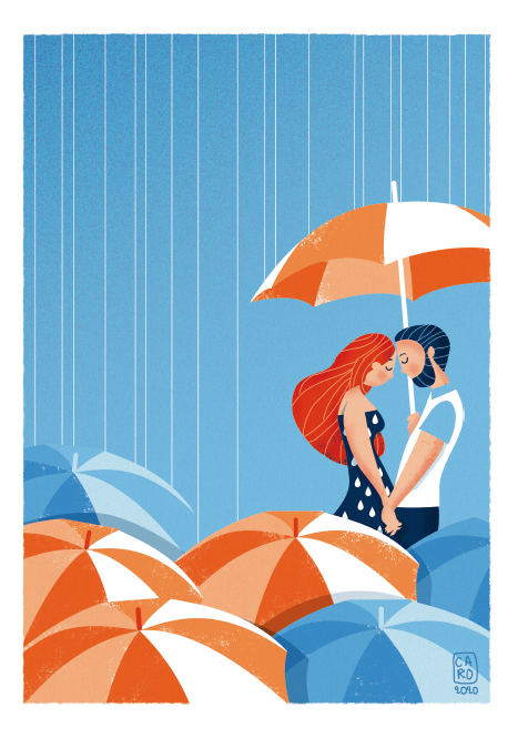 Paris / Under my umbrella