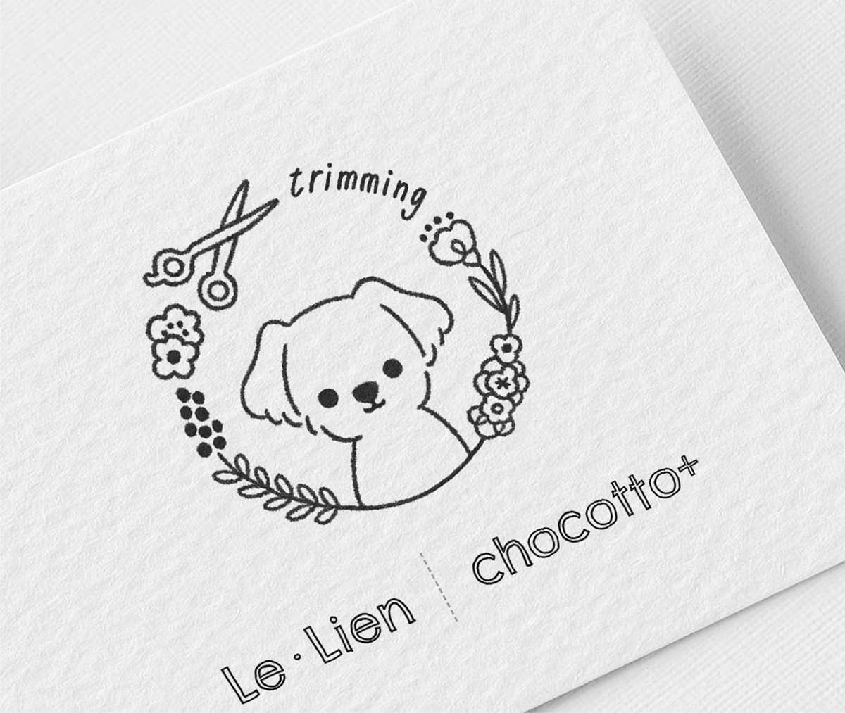 トリミングサロンロゴ