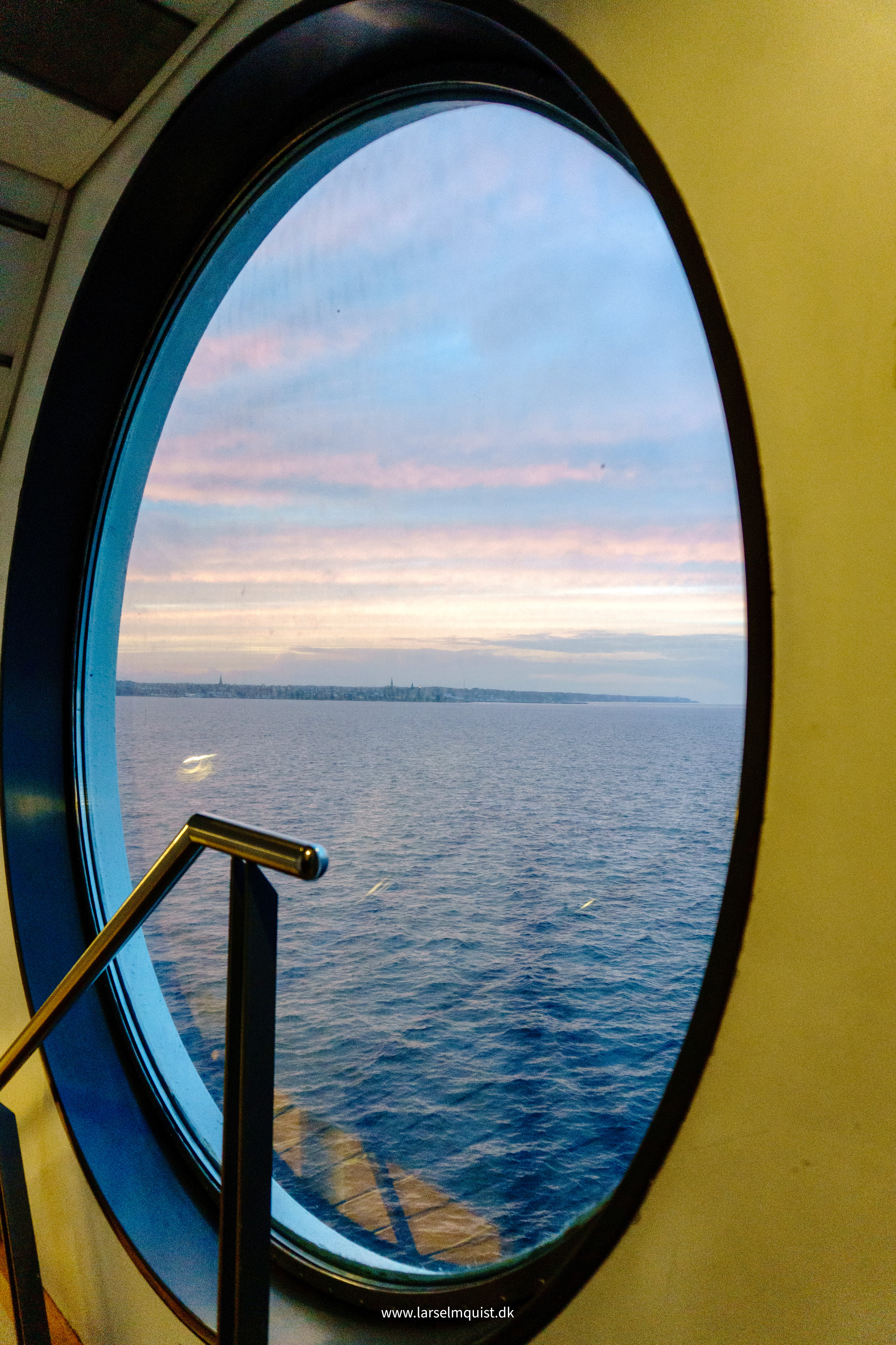 The Ferry between Denmark and Sweden 