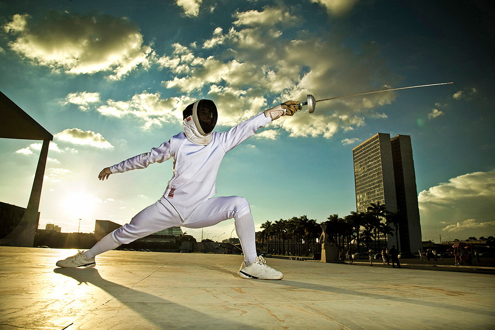 Campanha para o Ministério dos Esportes. ©NickElmoor