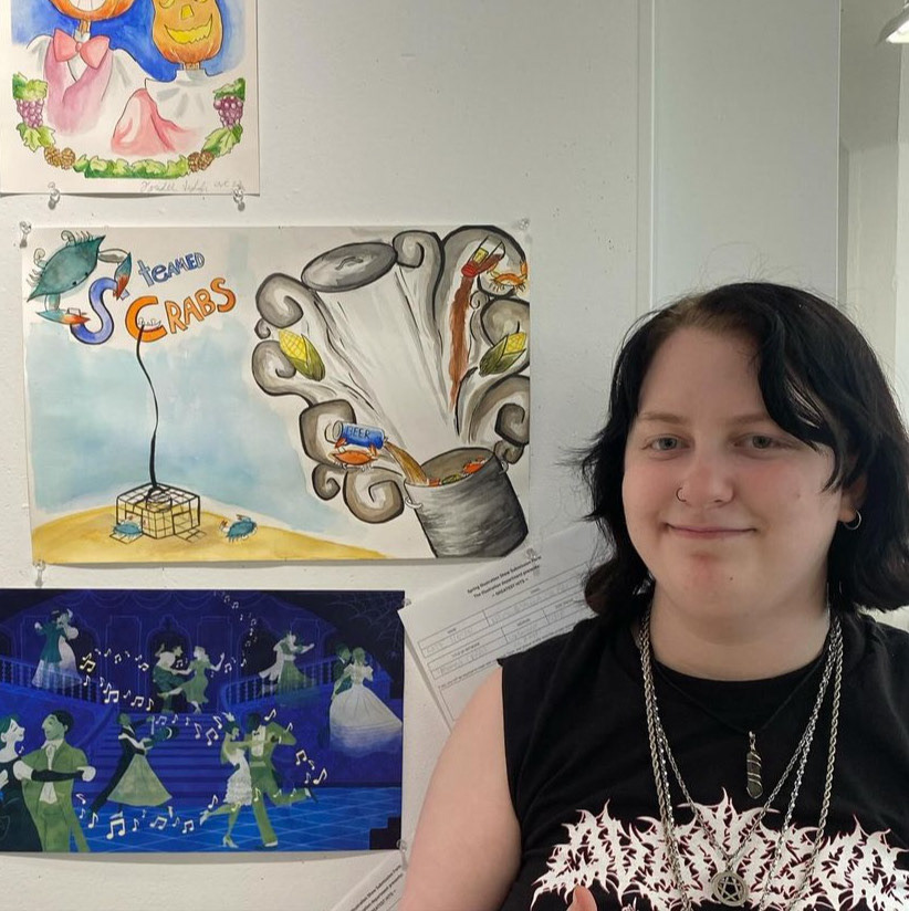 "Greatest Hits" was a small gallery put on by the Illustration department