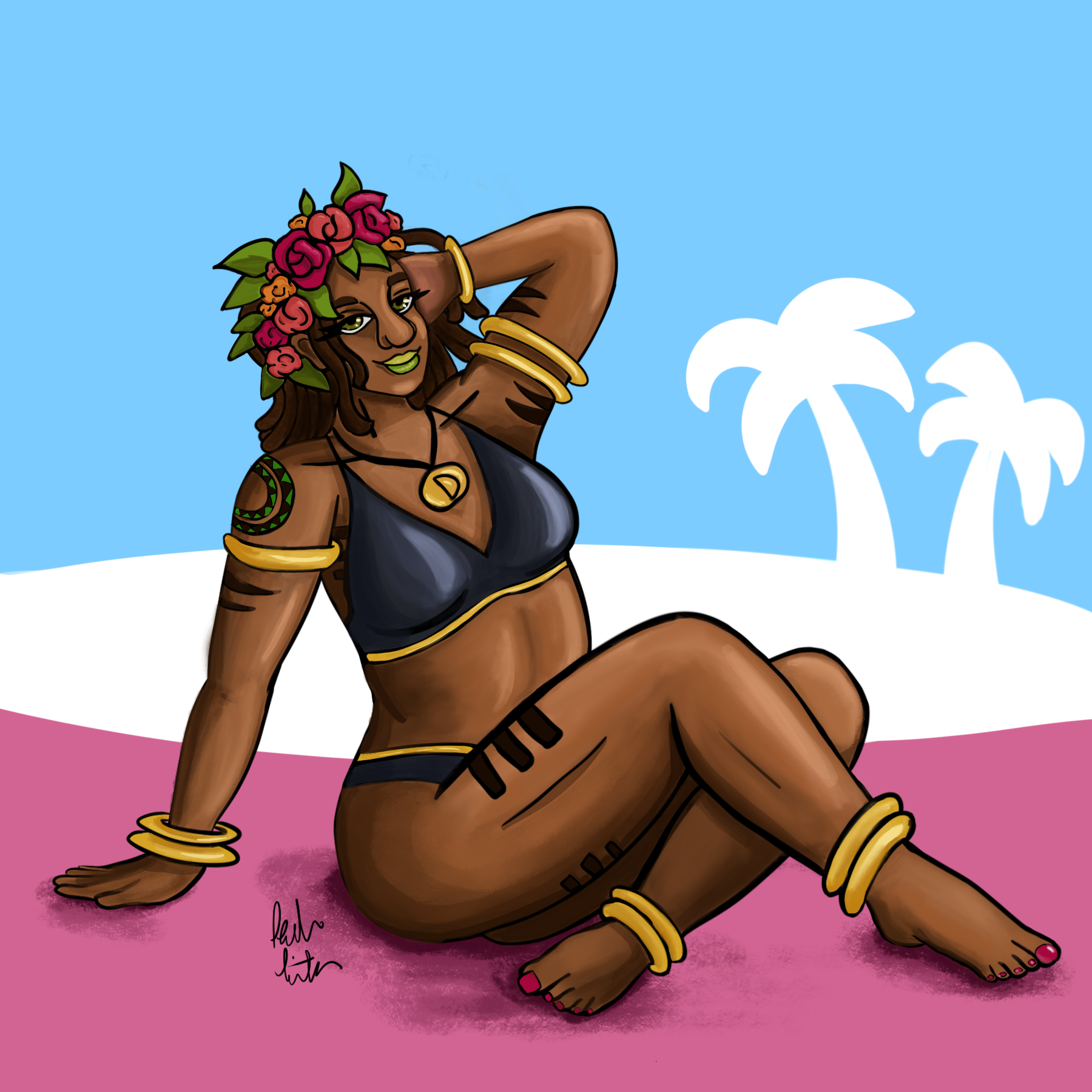 Dragona Joestar from Part 9 of Jojo's Bizarre Adventure