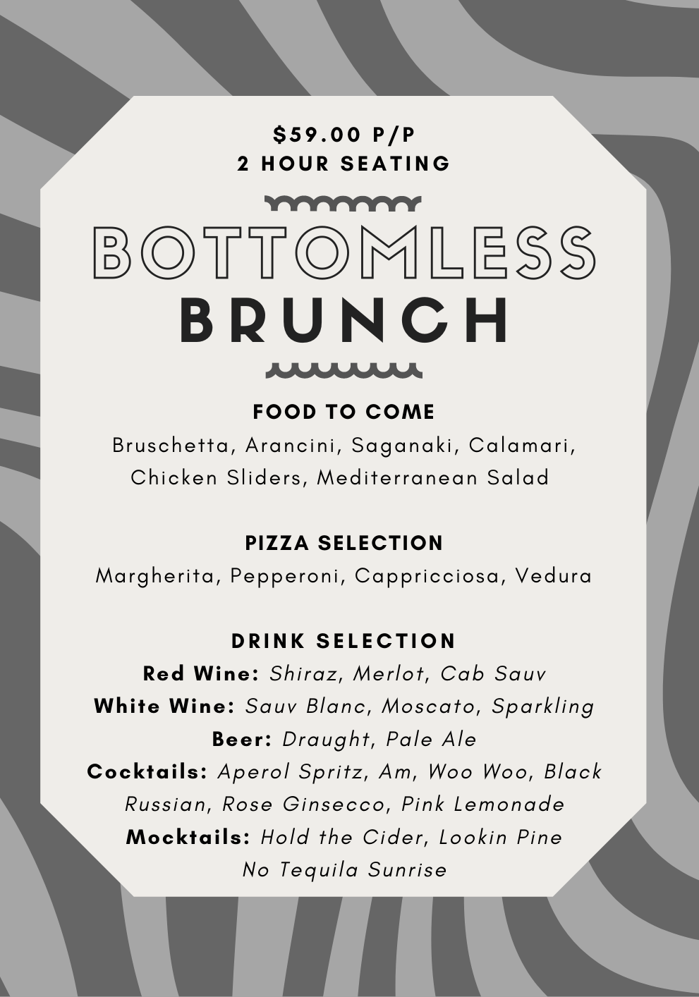 Event Menu