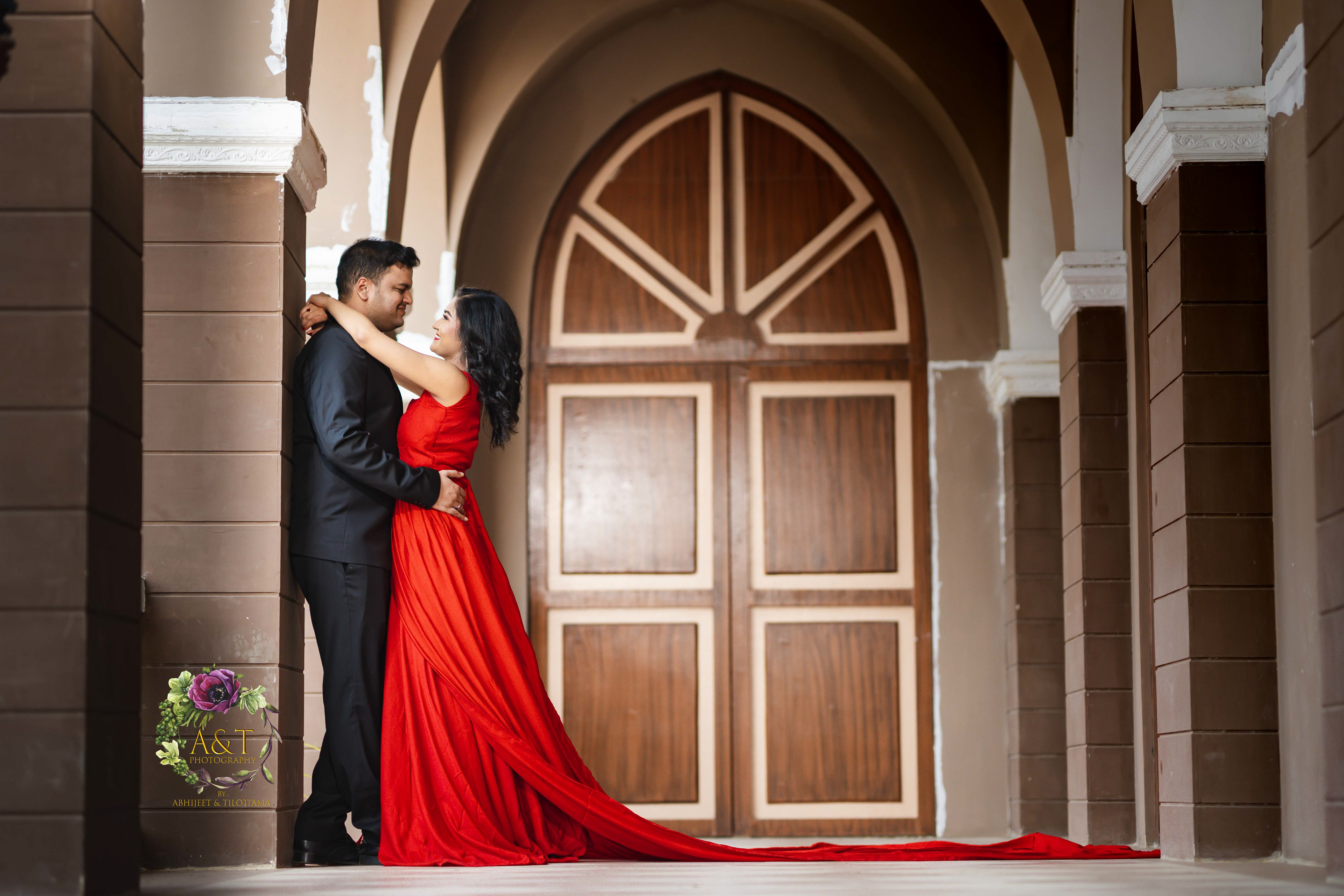 Unveiling Love: Prewedding Photoshoot in Sets in the City, Mumbai