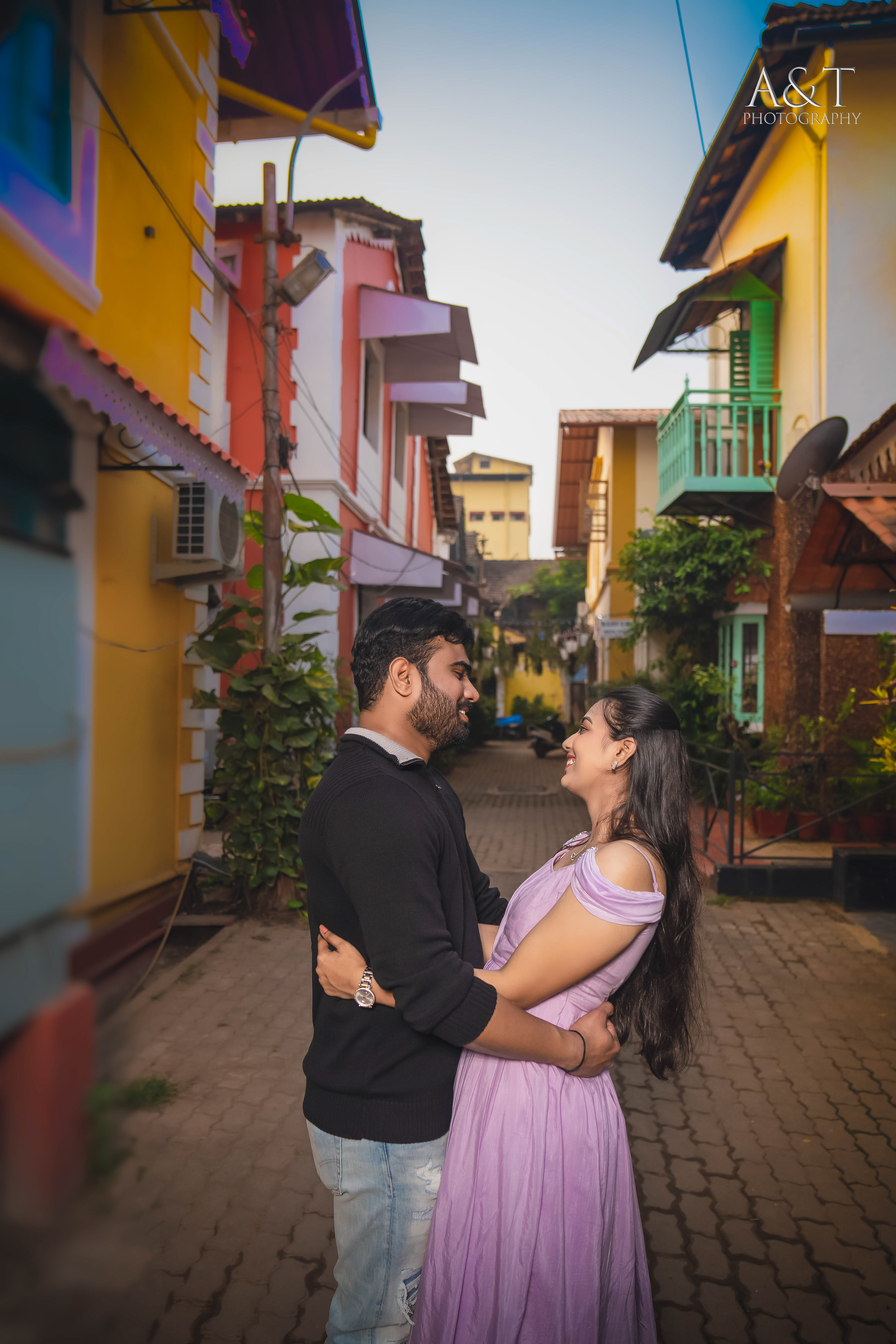 North Goa colorfull homes