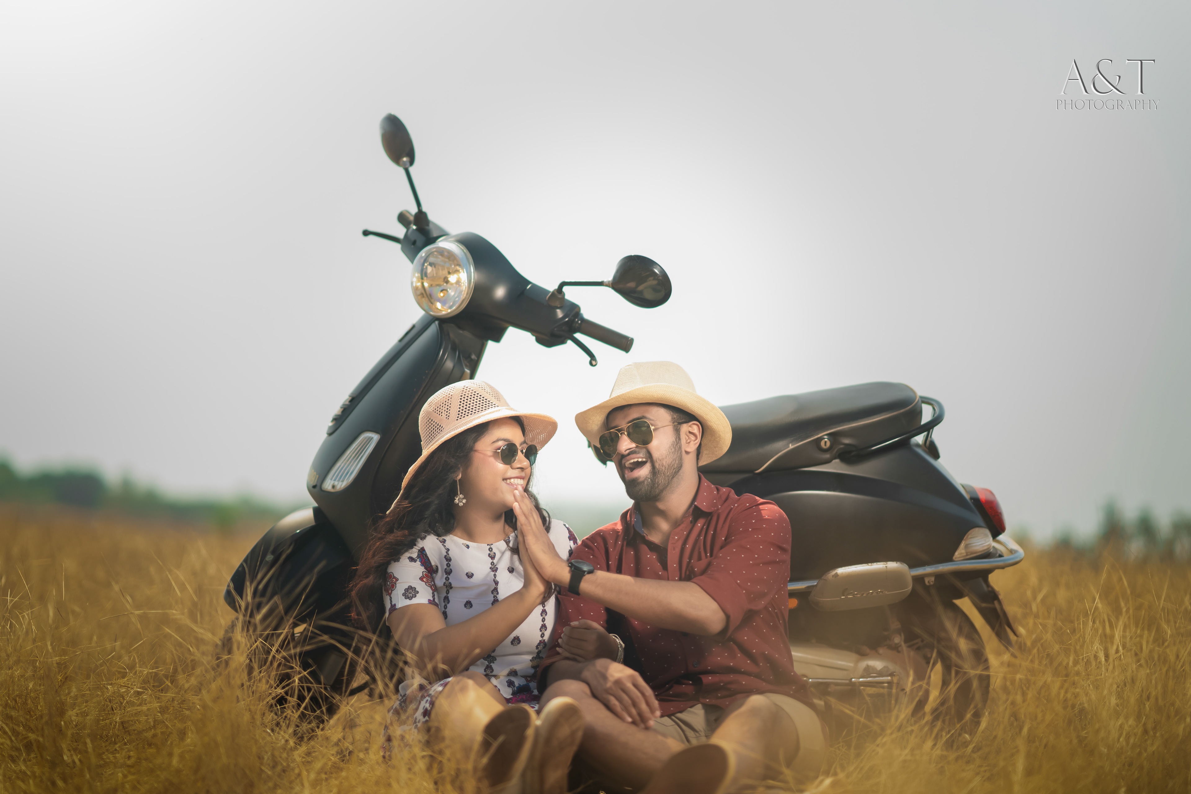 Bike Ride for PRe-wedding Shoot in Goa