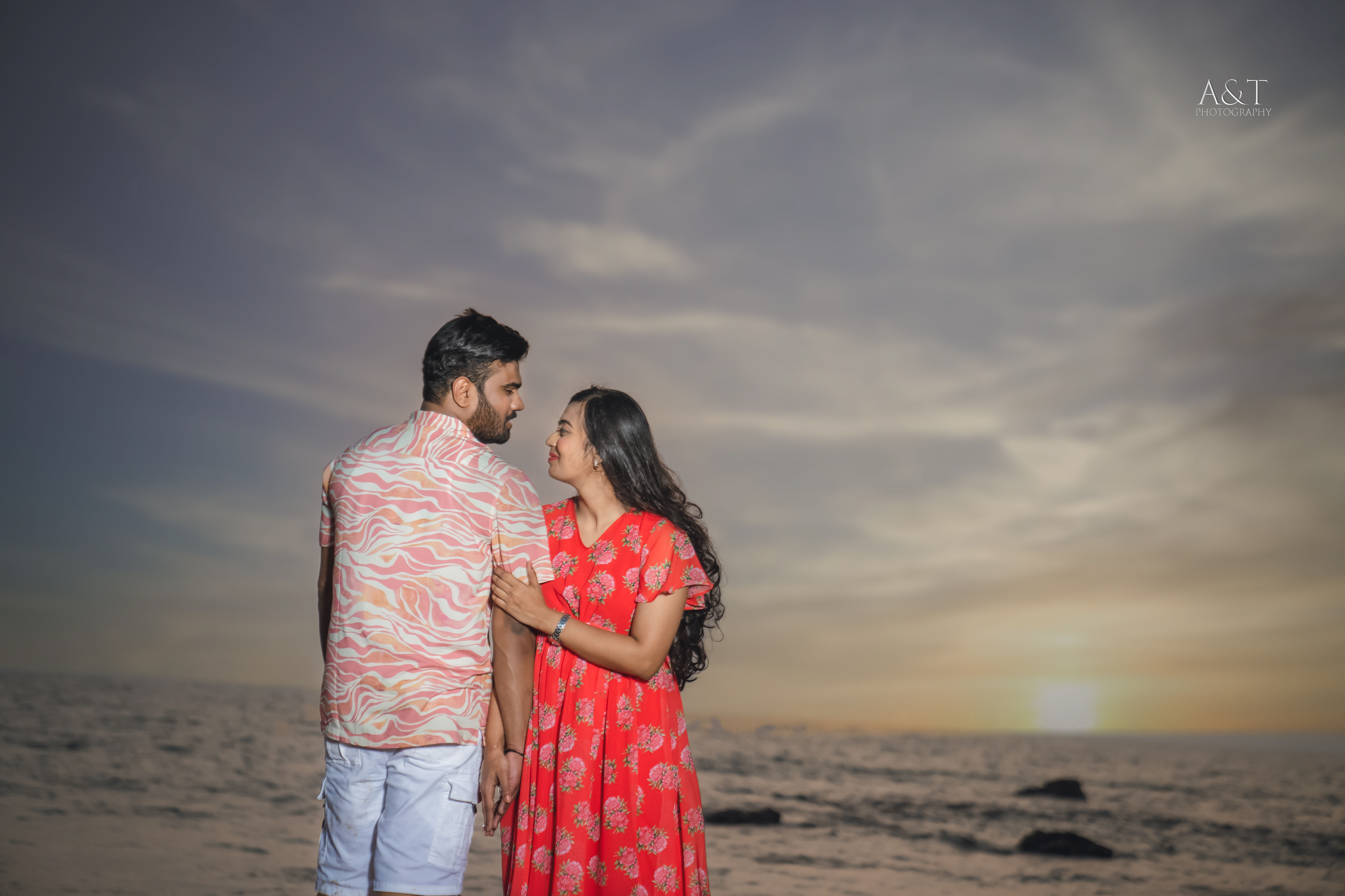 Sunset Pre-wedding Pictures at Serene Beaches of Goa