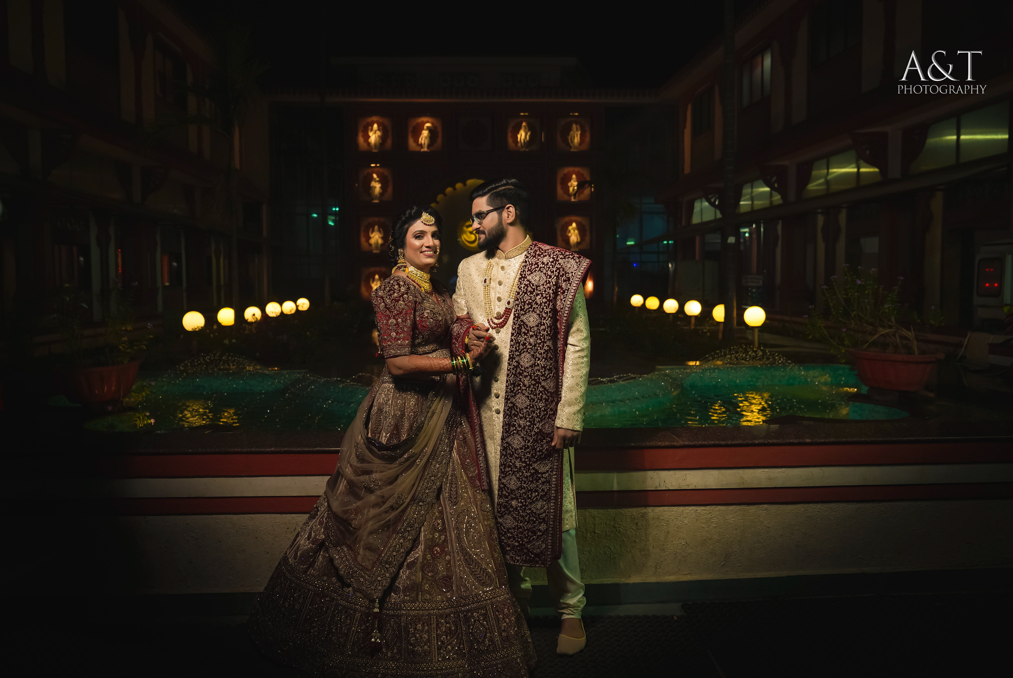 Destination Wedding Photography of Shubhangi & Aman at Khopoli By A&T Photography