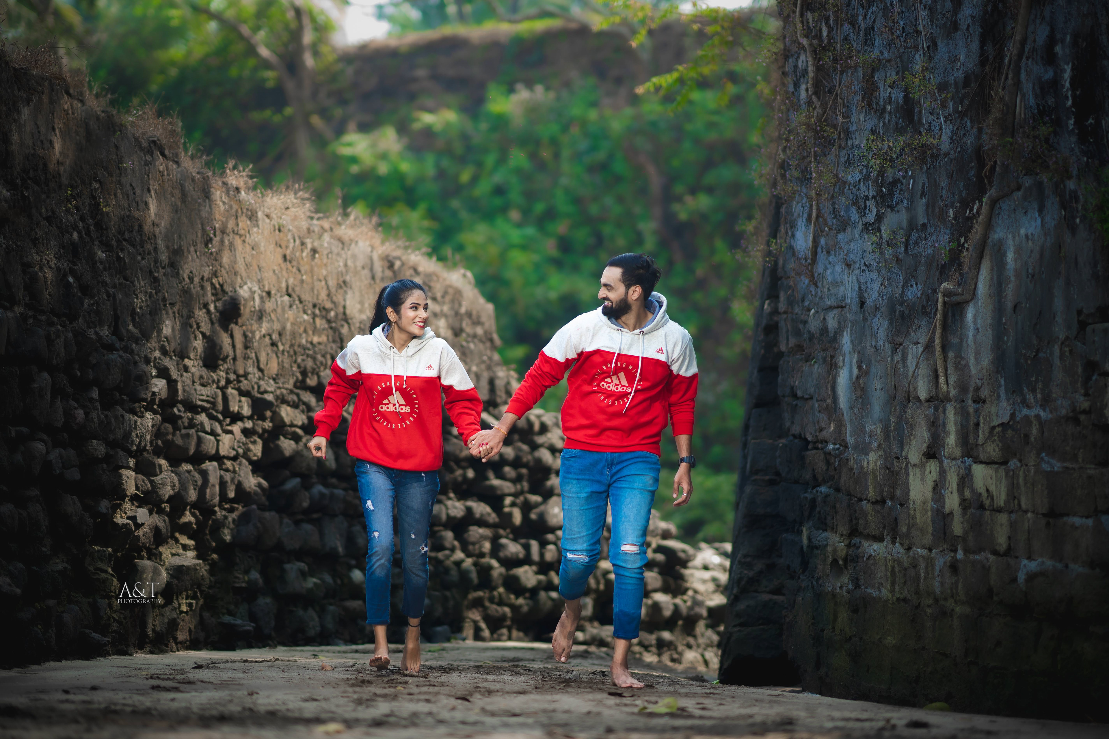 Playful pre-wedding photoshoot at Goa by A&T Photography