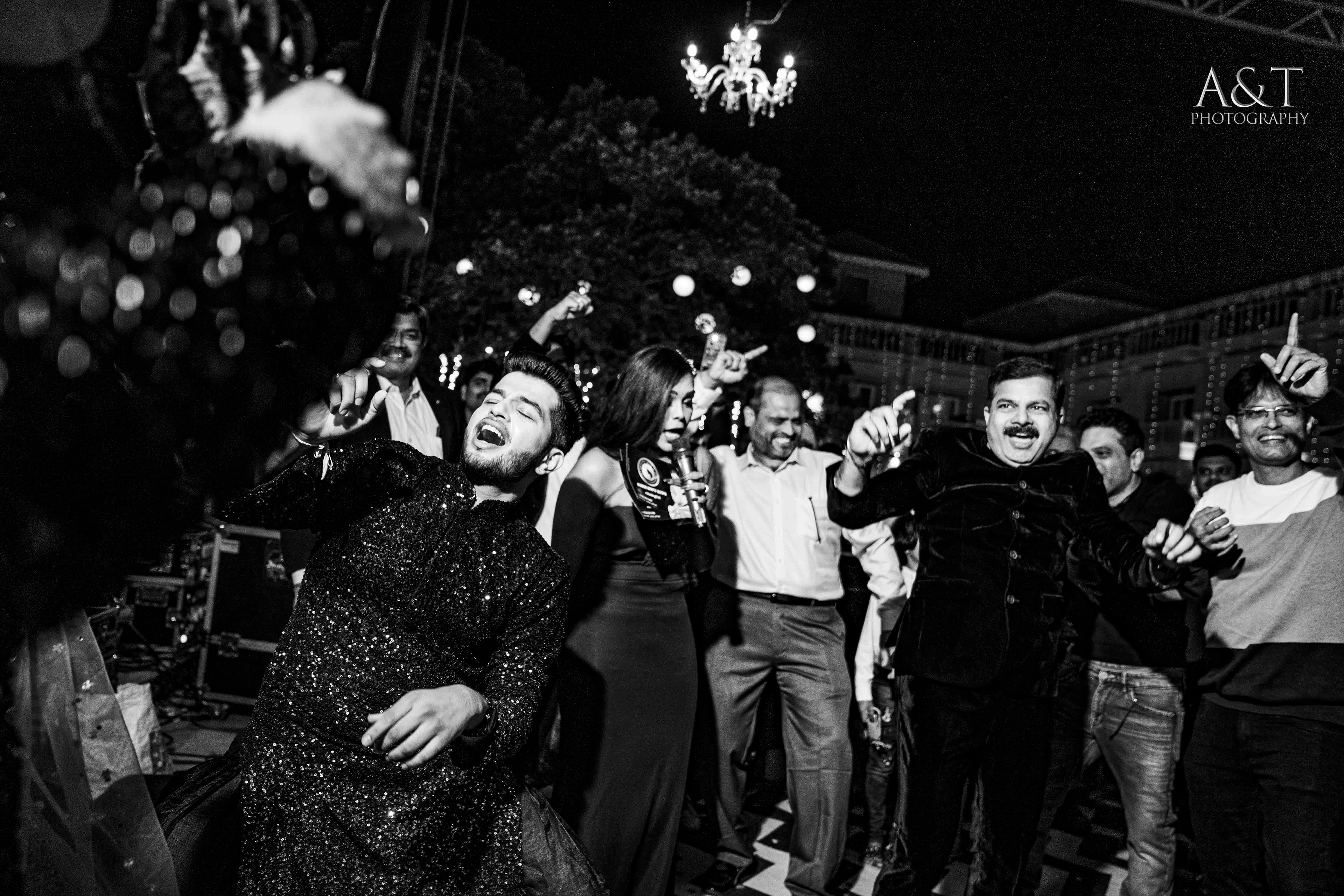 Amazing Black and White Candid by Best Destination Wedding Photographer