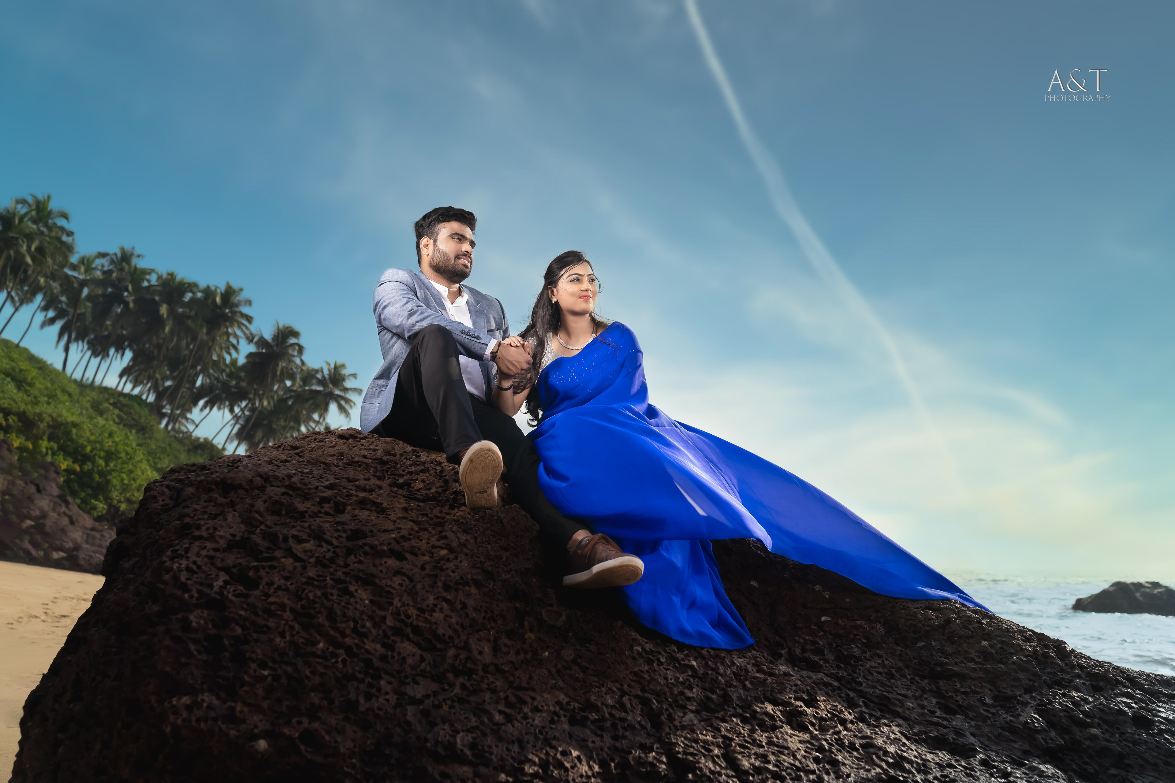 Prewedding in Saree Goa